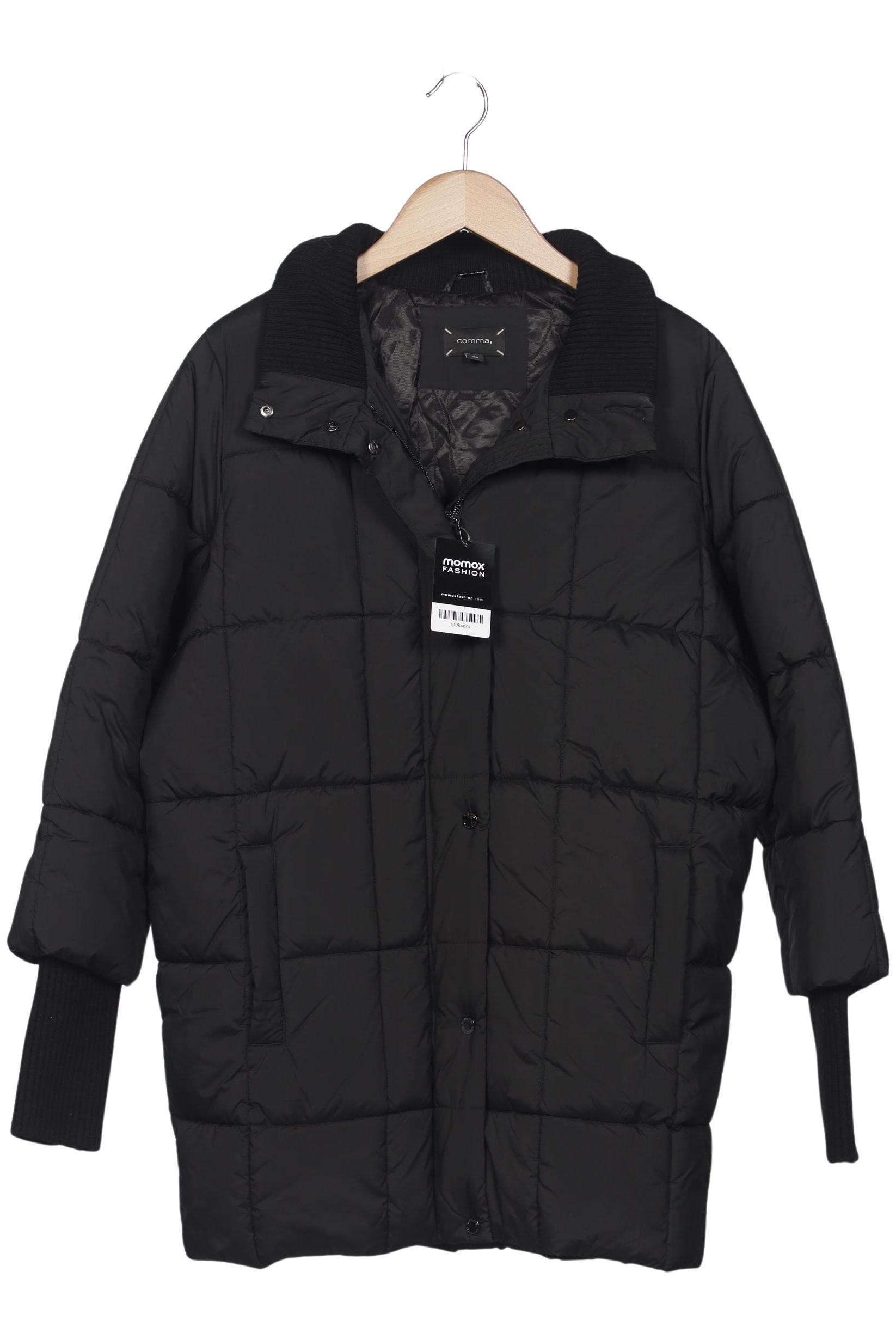 

Comma Damen Mantel, schwarz, Gr. 38