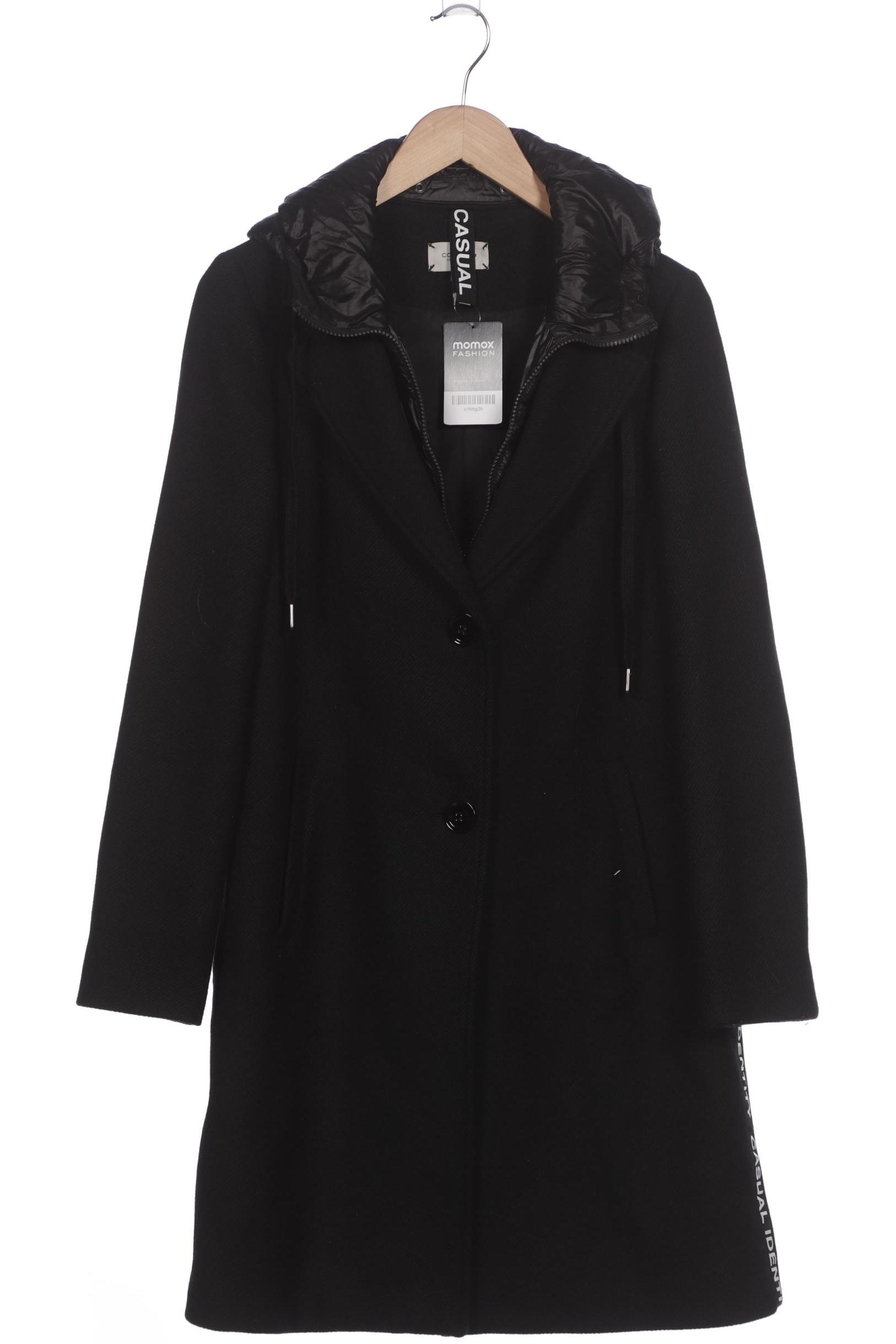

Comma Damen Mantel, schwarz, Gr. 36
