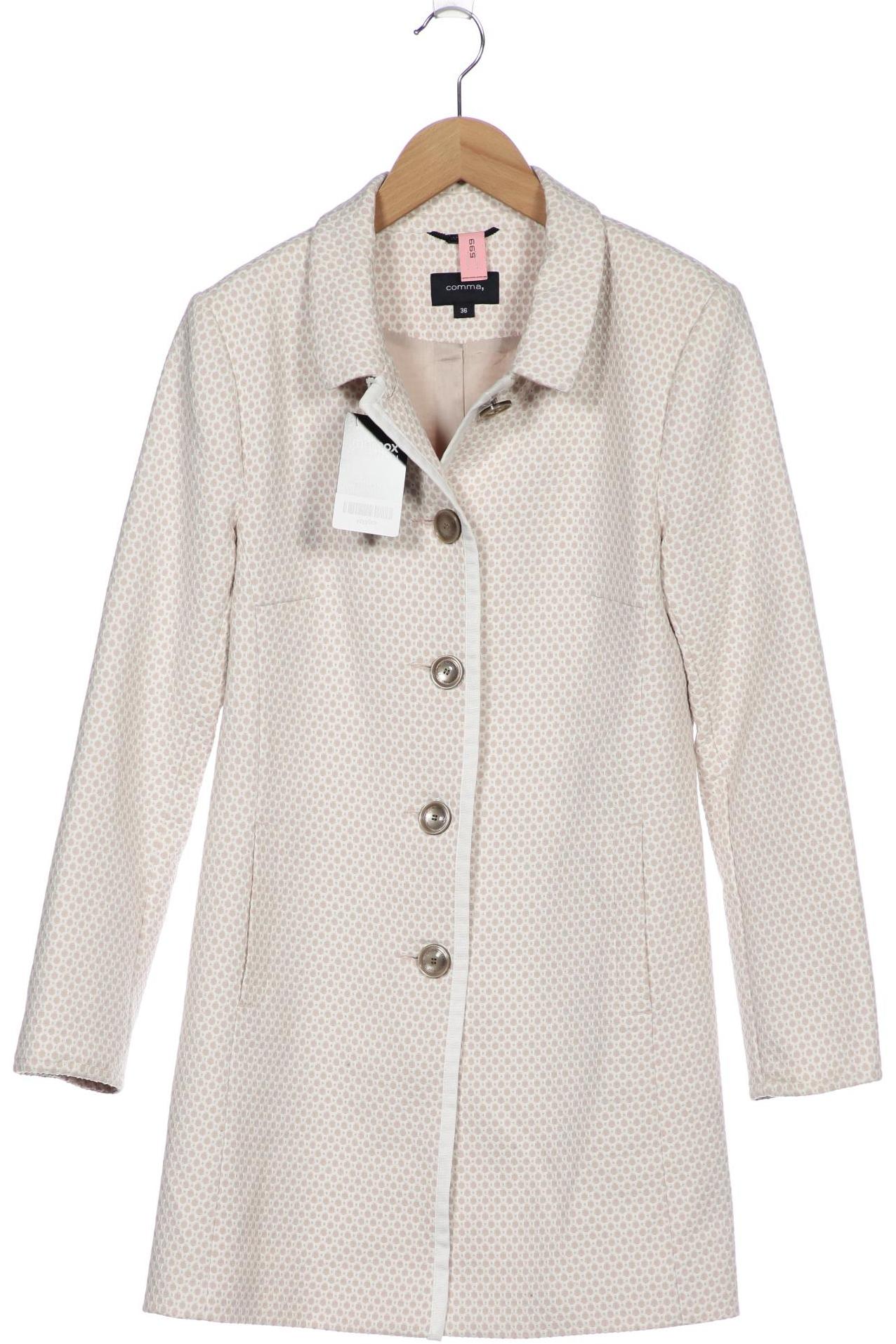 

Comma Damen Mantel, beige, Gr. 36