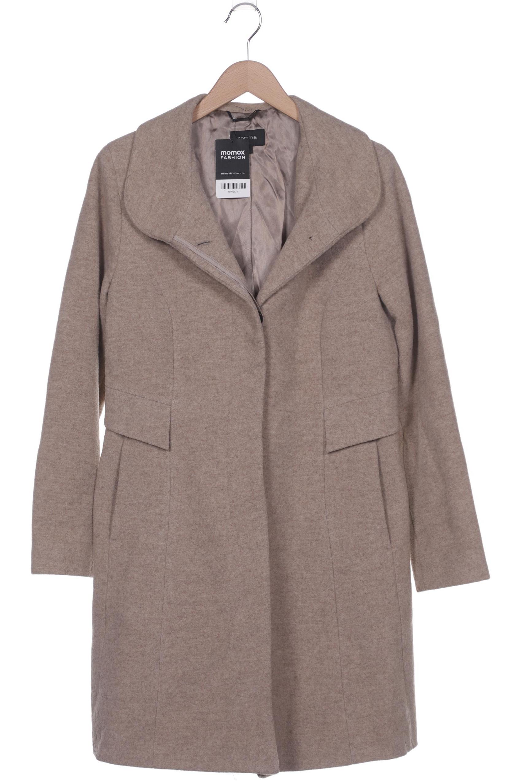 

Comma Damen Mantel, beige, Gr. 40