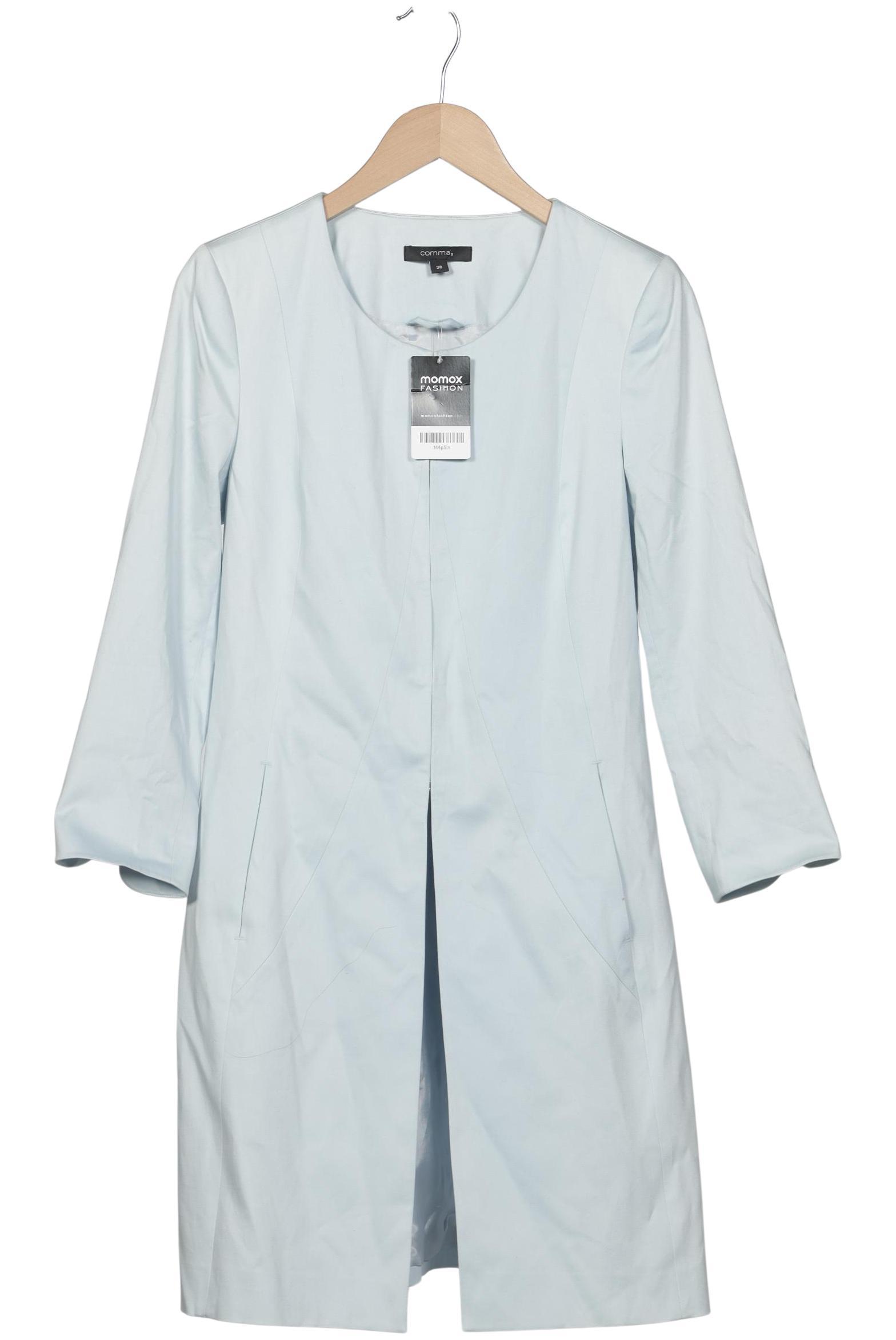 

Comma Damen Mantel, hellblau, Gr. 36
