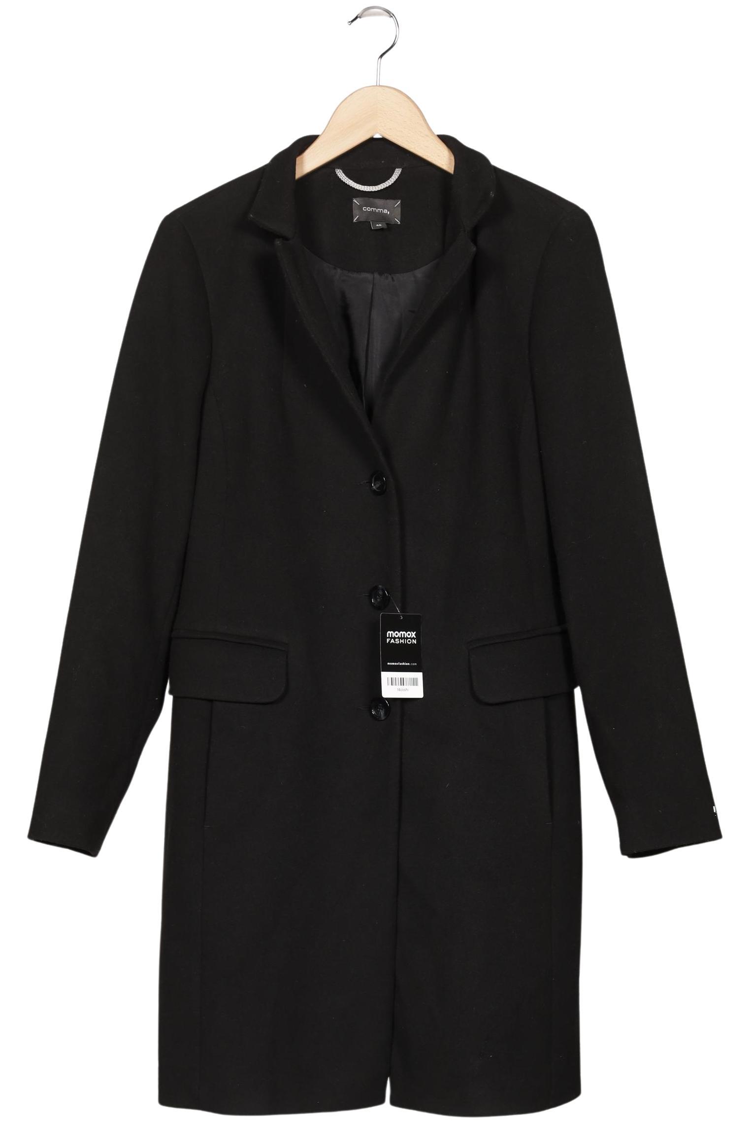 

Comma Damen Mantel, schwarz, Gr. 40