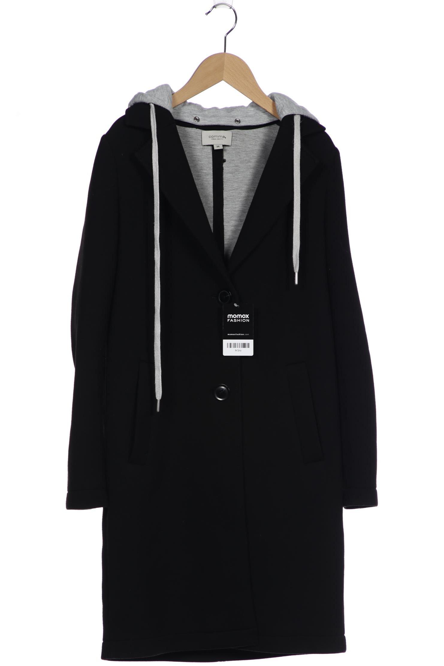 

Comma Damen Mantel, schwarz