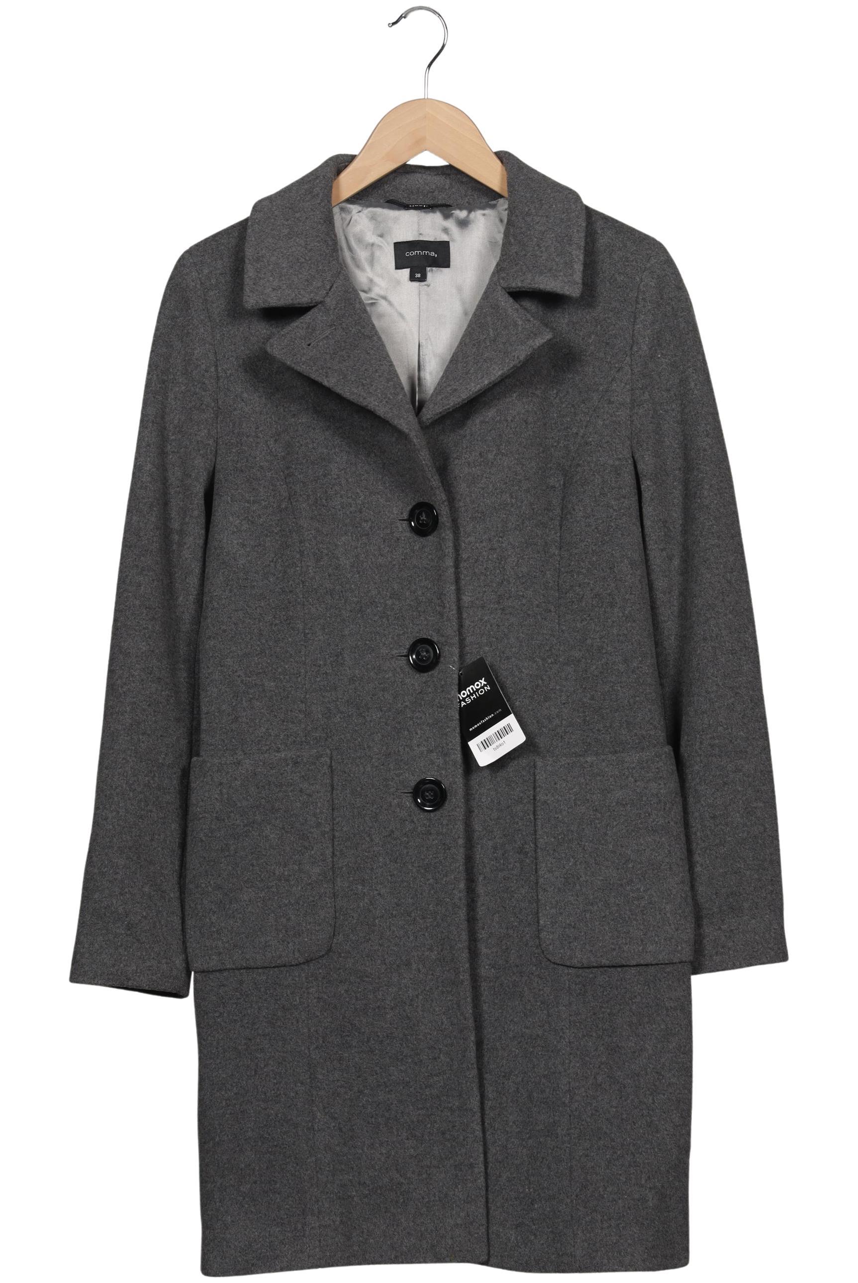 

Comma Damen Mantel, grau, Gr. 38