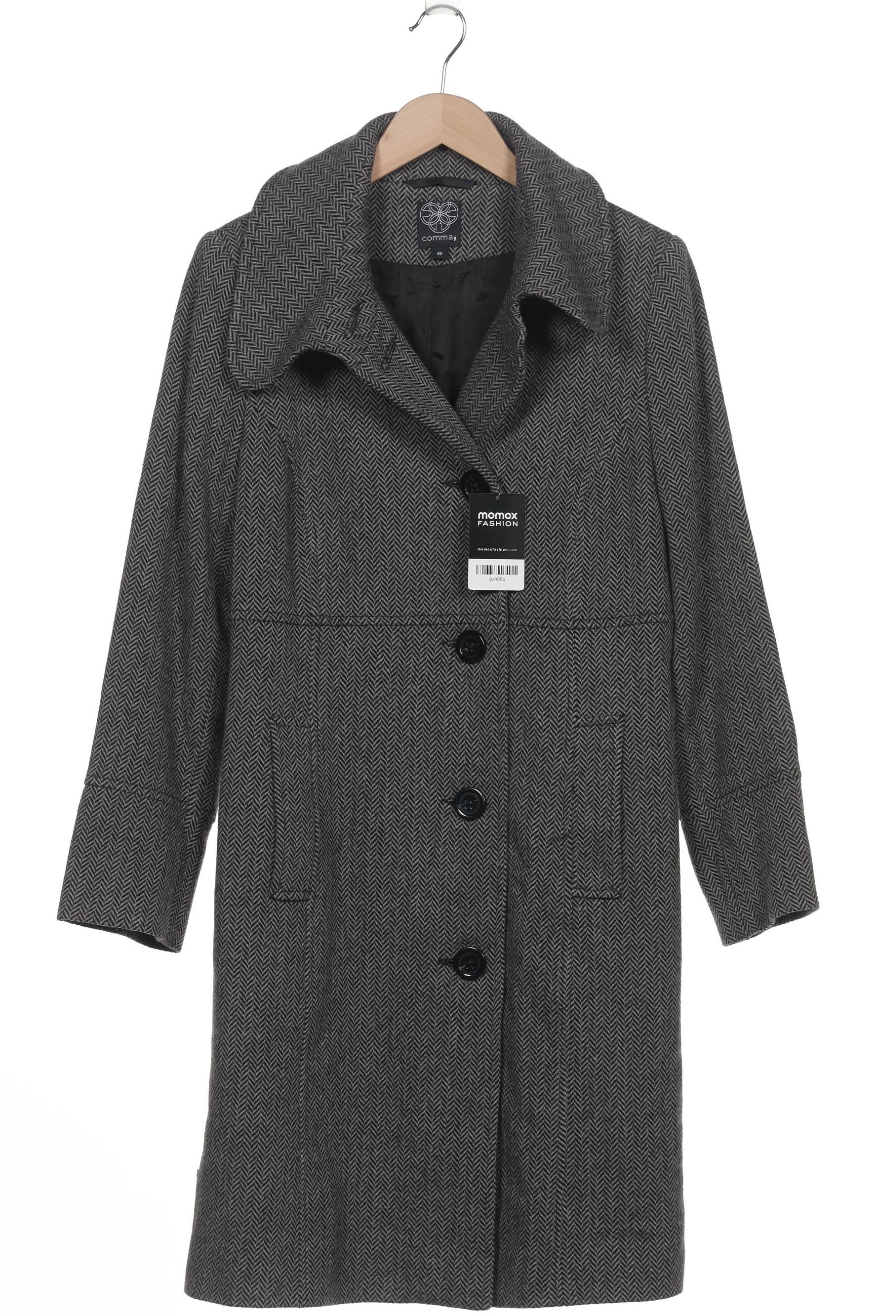 

Comma Damen Mantel, grau, Gr. 40