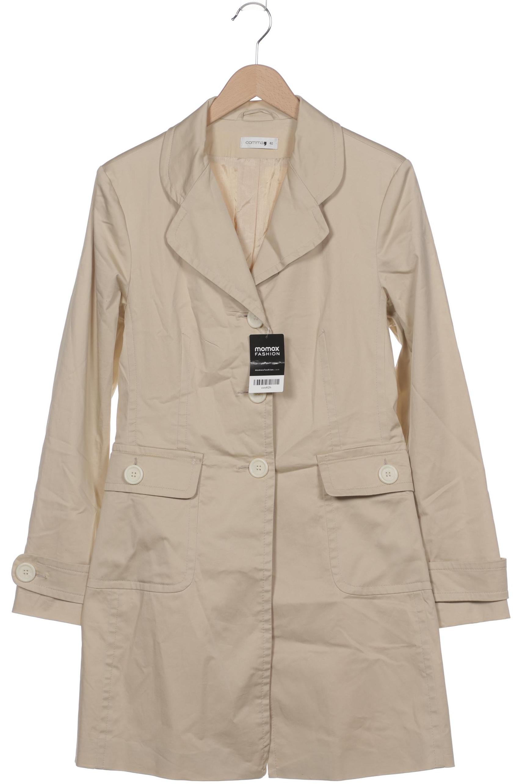 

Comma Damen Mantel, beige, Gr. 40