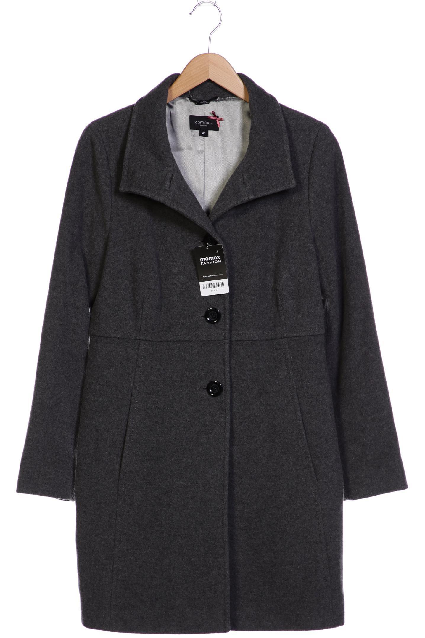 

Comma Damen Mantel, grau, Gr. 40