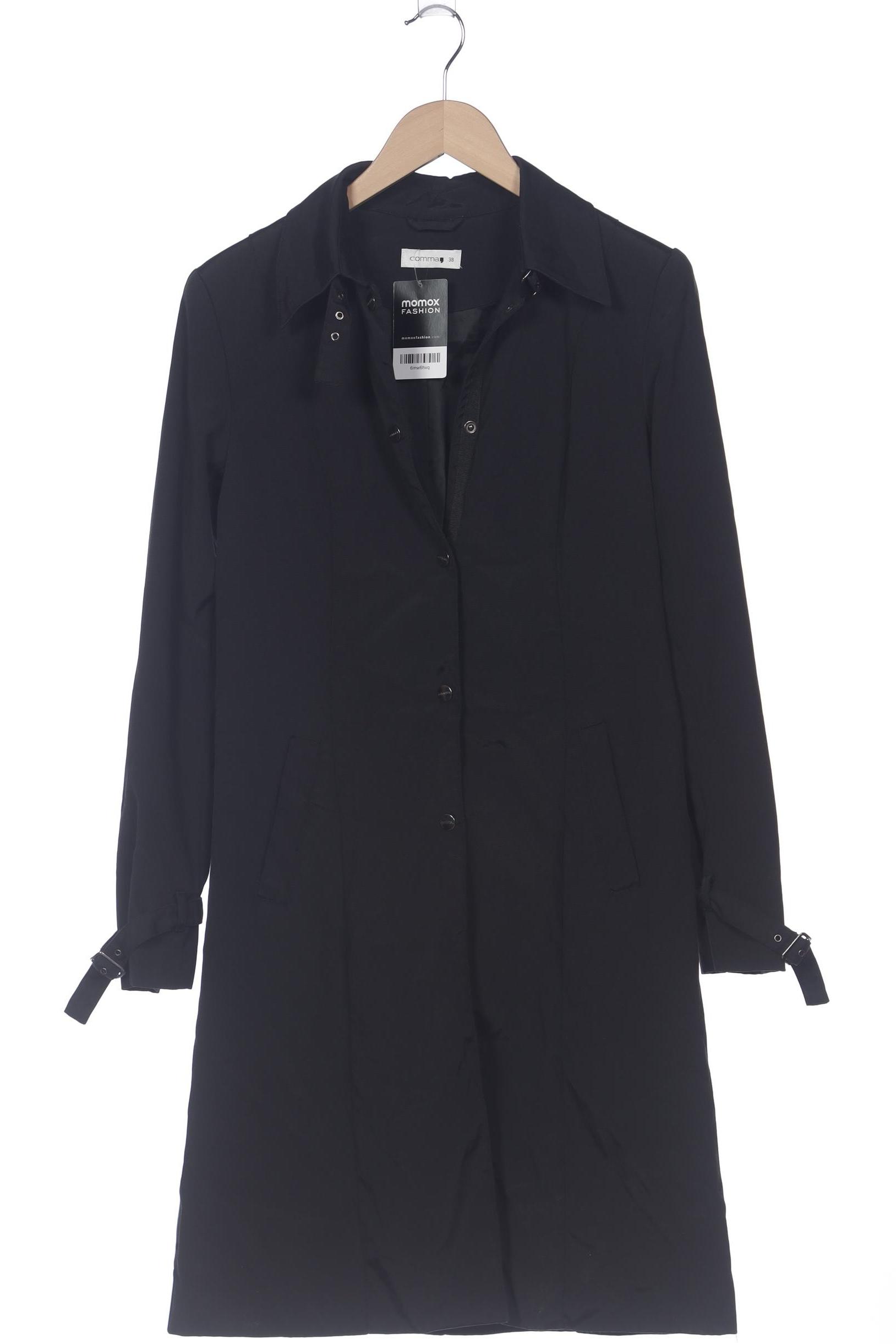 

Comma Damen Mantel, schwarz, Gr. 38