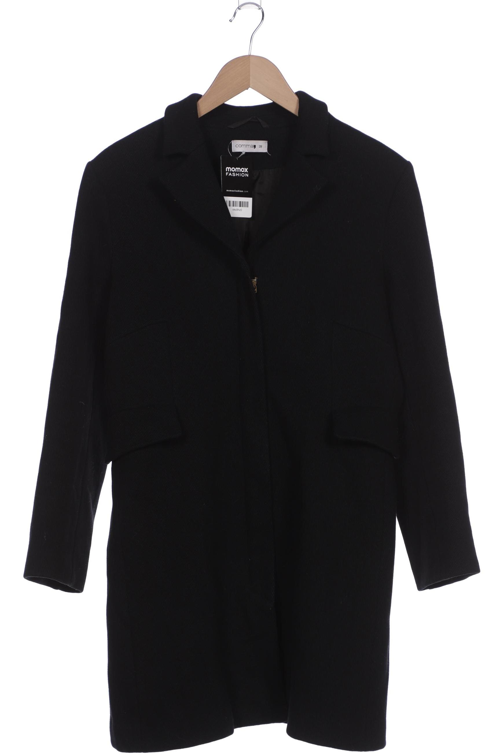 

Comma Damen Mantel, schwarz, Gr. 38