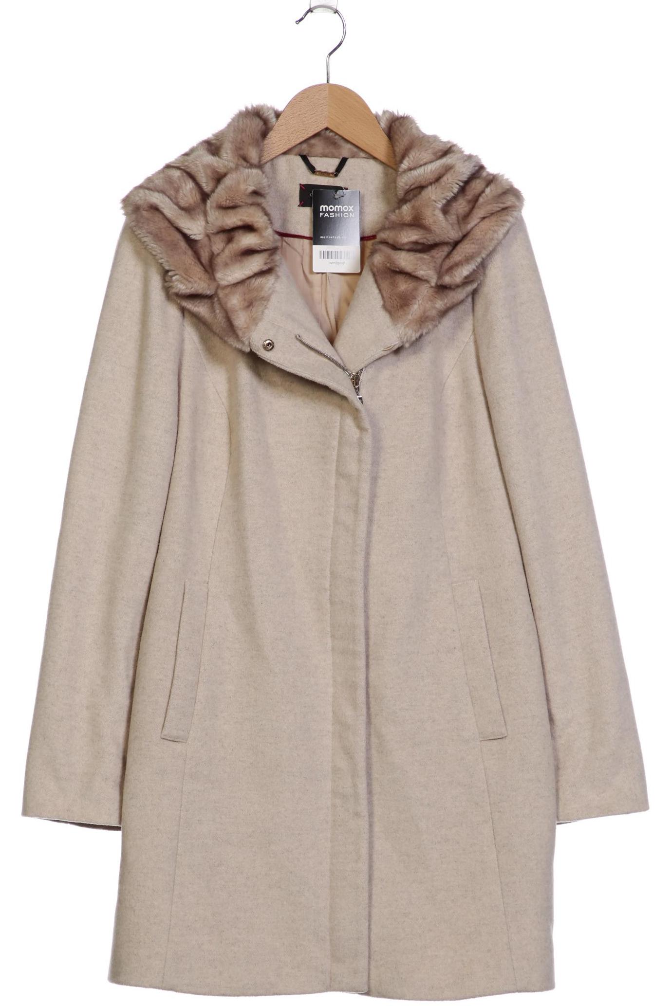 

Comma Damen Mantel, beige, Gr. 38