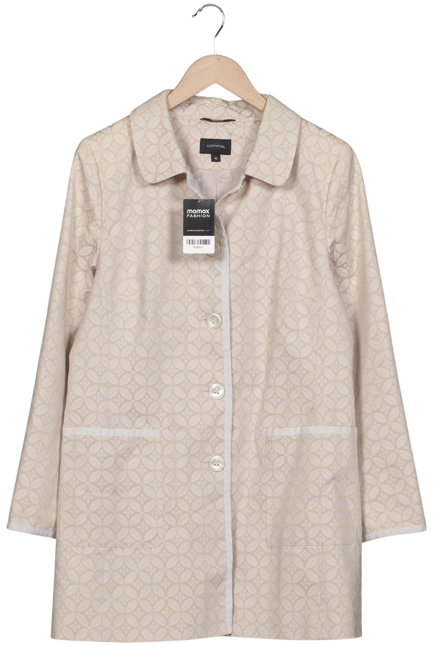 

Comma Damen Mantel, beige, Gr. 42