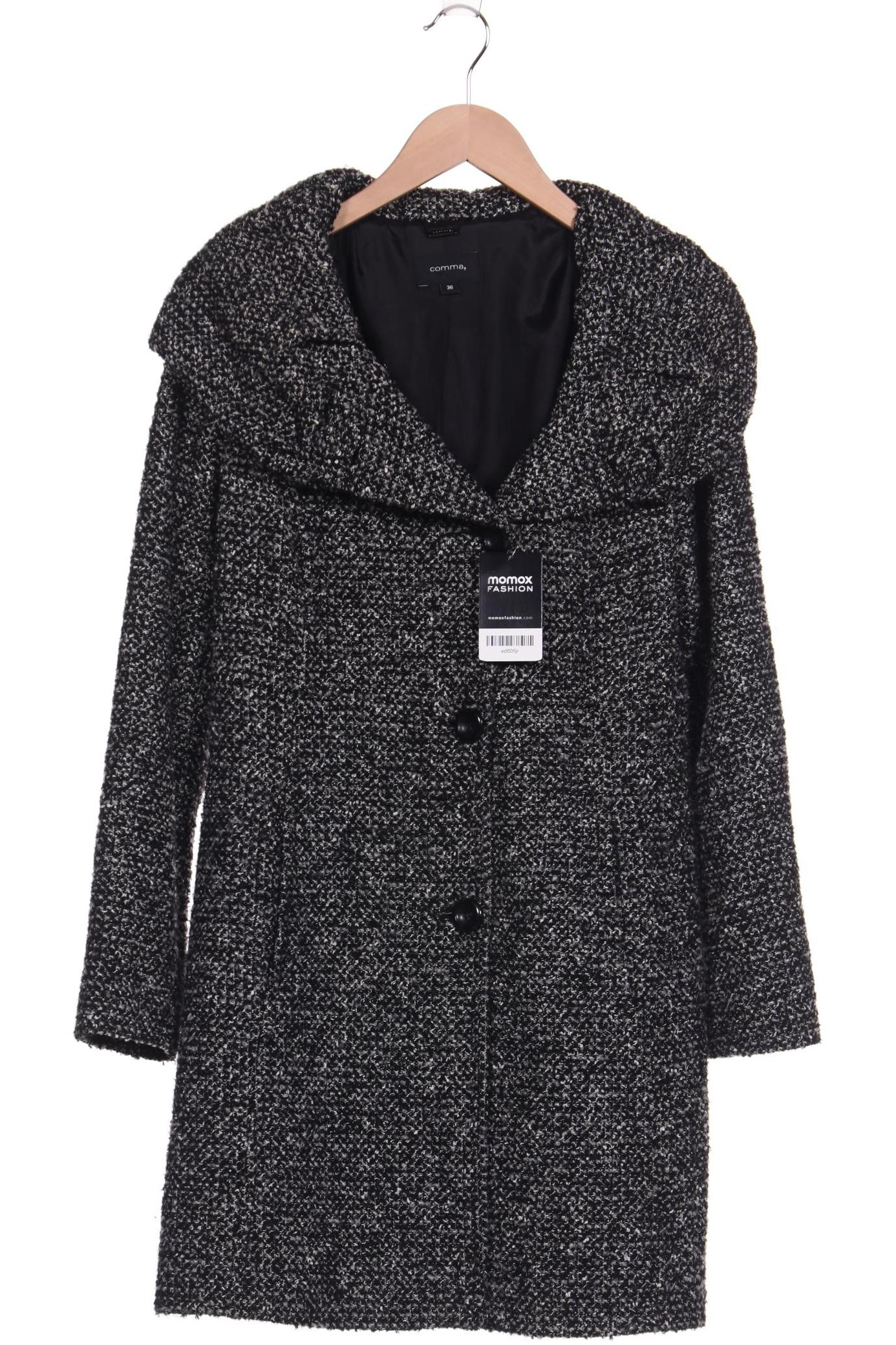 

Comma Damen Mantel, schwarz