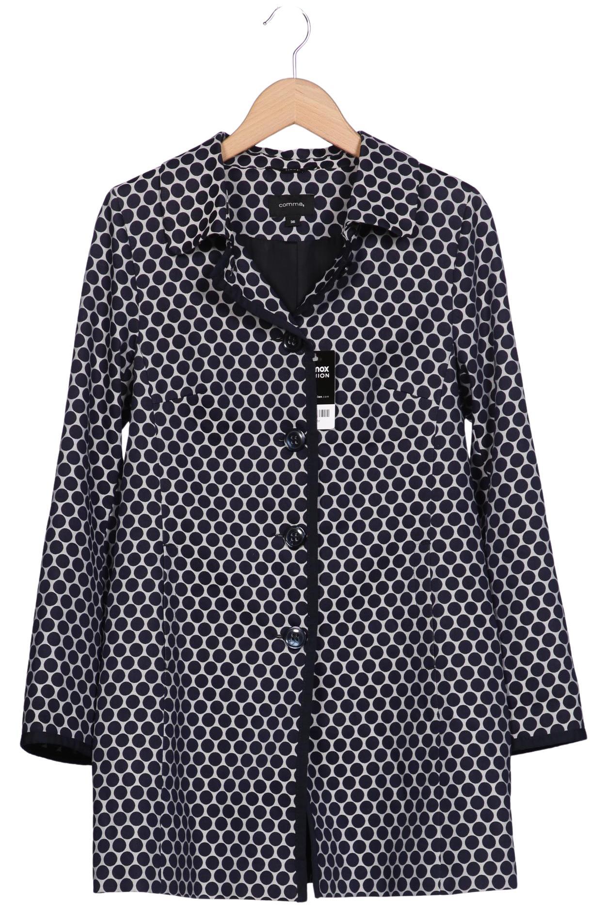 

Comma Damen Mantel, marineblau, Gr. 36