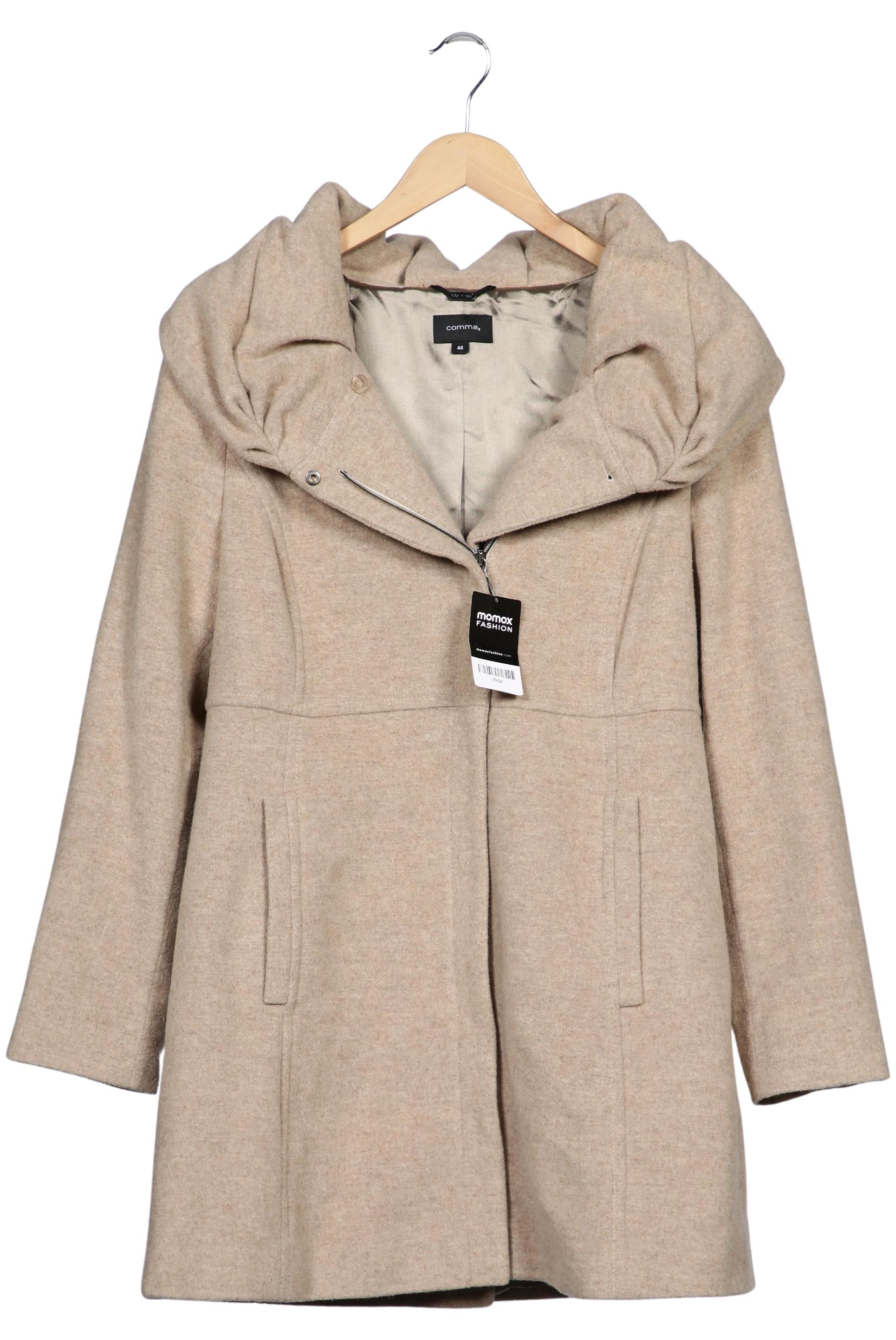 

Comma Damen Mantel, beige, Gr. 44