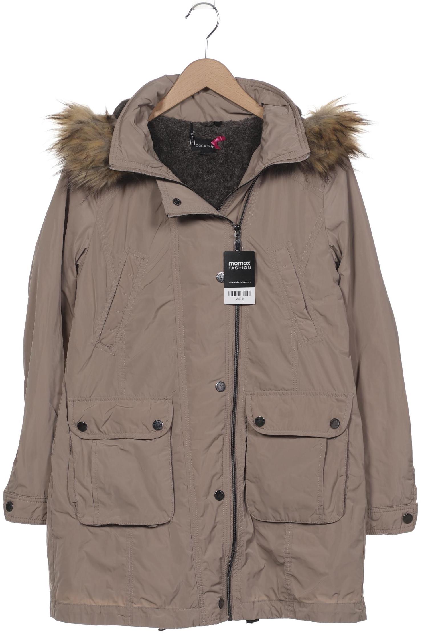 

Comma Damen Mantel, beige, Gr. 38