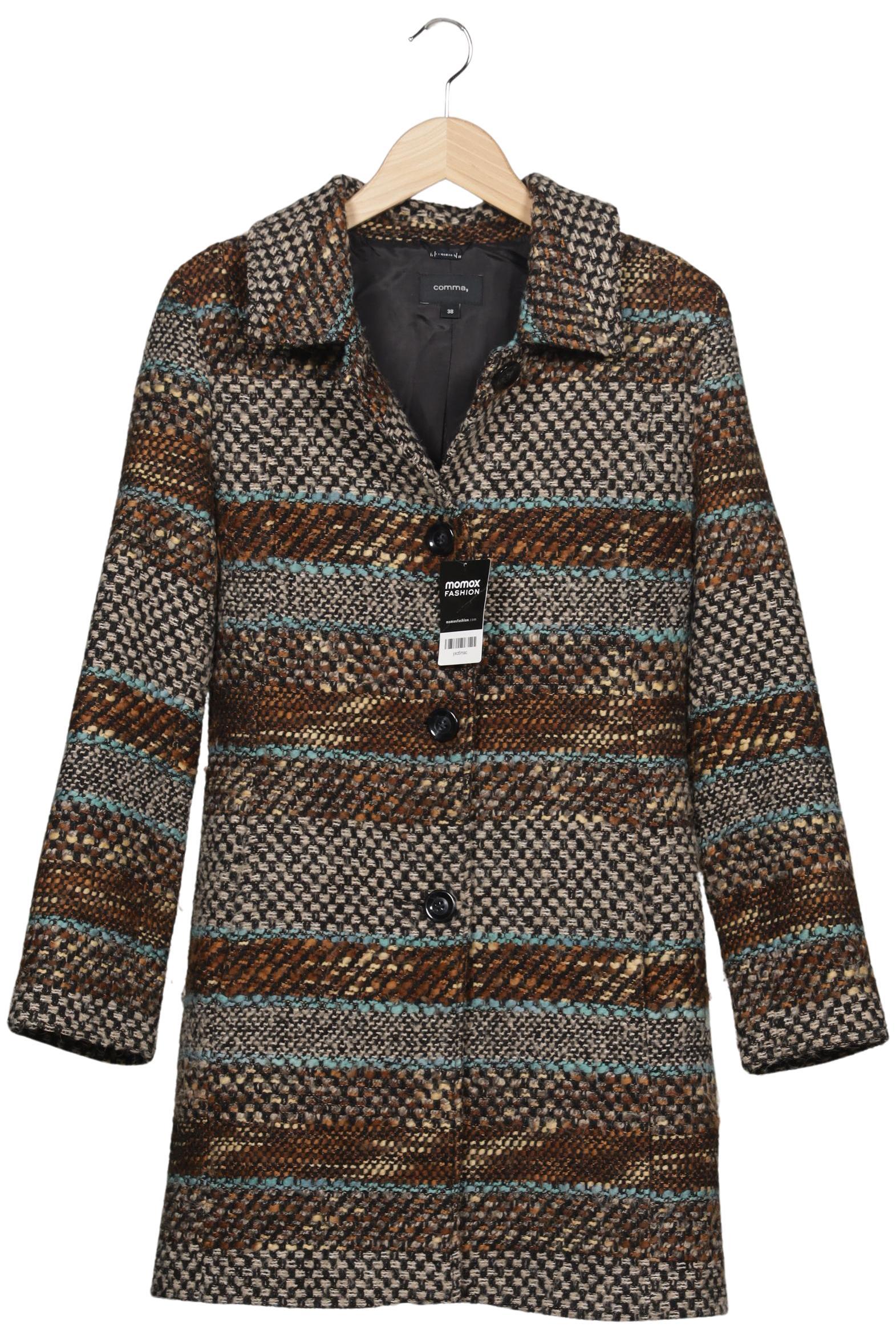 

Comma Damen Mantel, mehrfarbig, Gr. 38