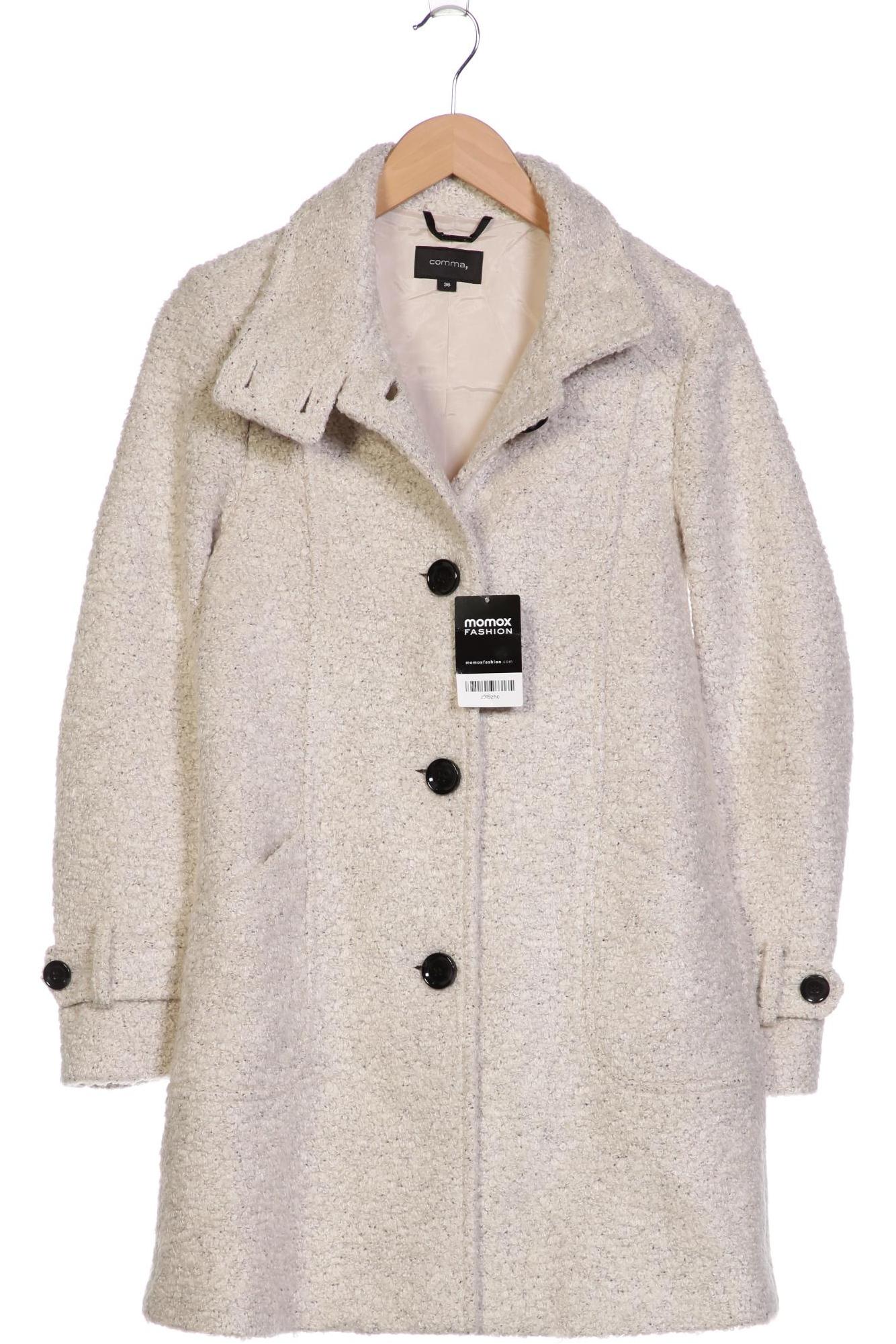 

Comma Damen Mantel, beige, Gr. 36