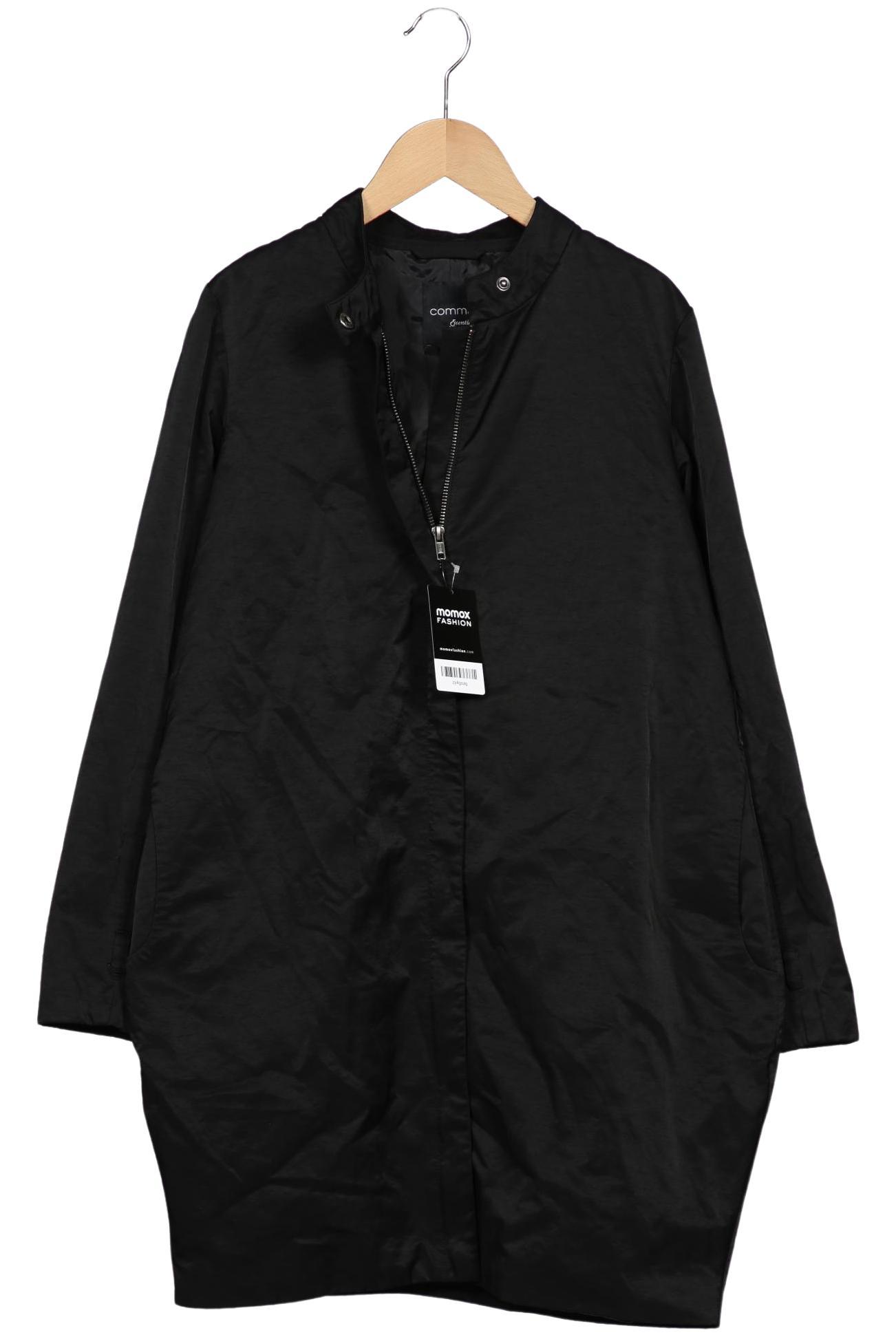

Comma Damen Mantel, schwarz, Gr. 38