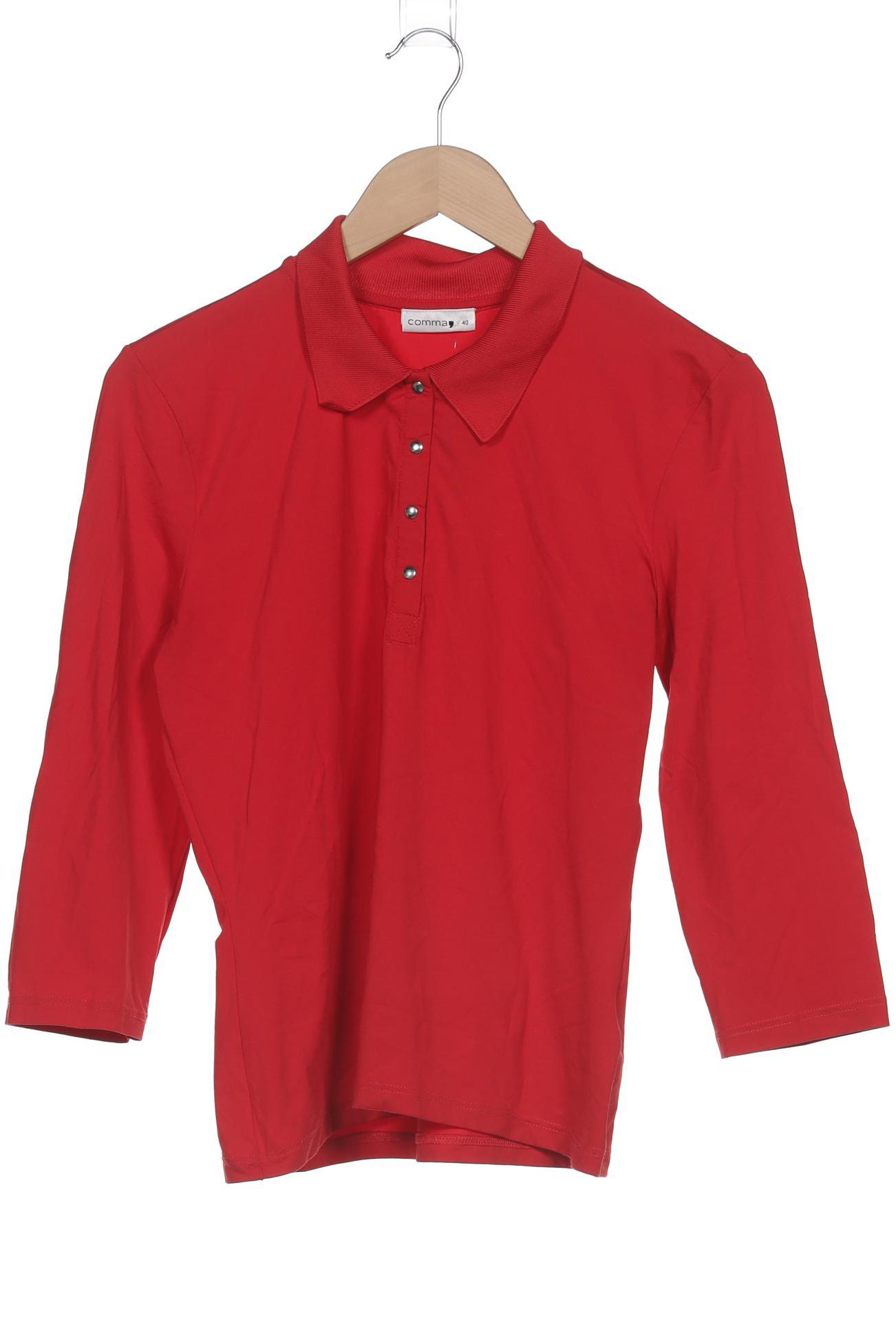 

Comma Damen Poloshirt, rot, Gr. 40