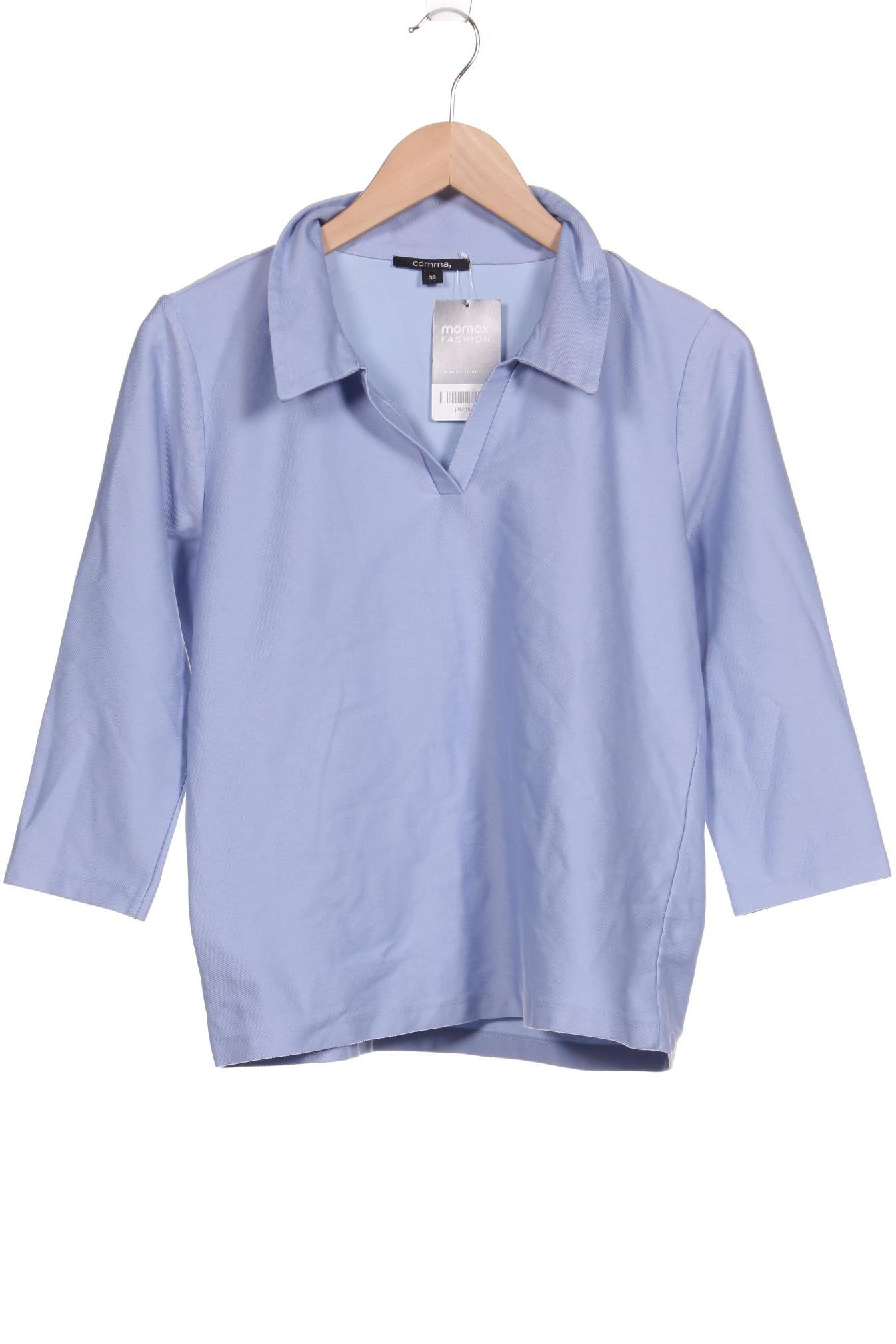 

Comma Damen Poloshirt, hellblau