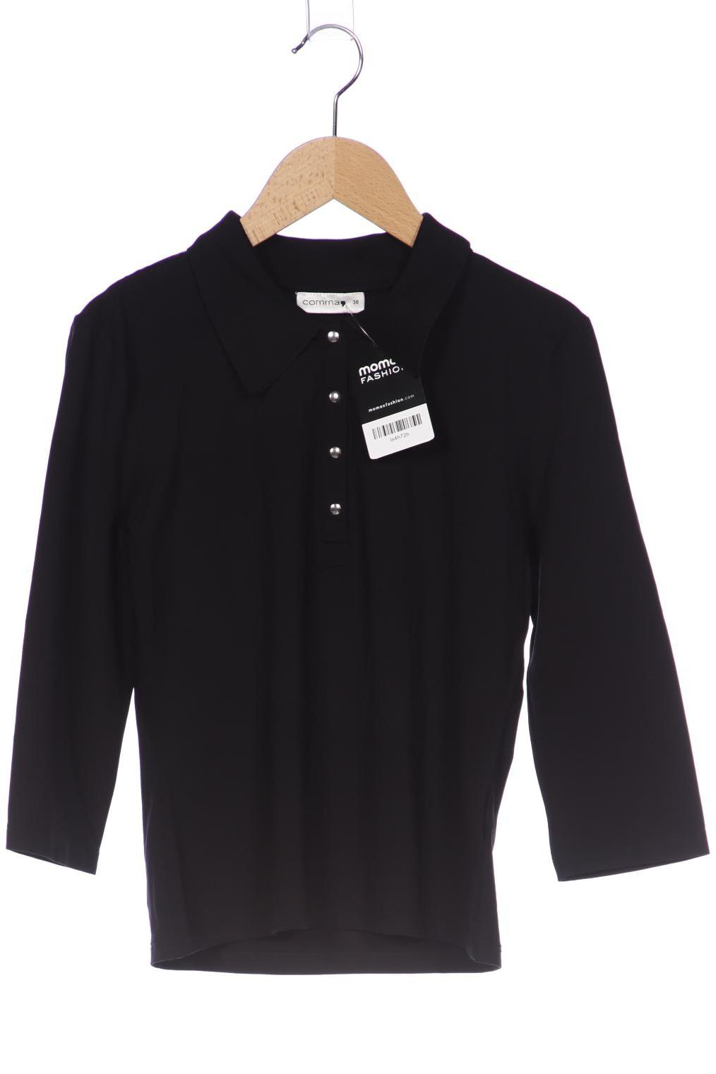 

Comma Damen Poloshirt, schwarz, Gr. 36