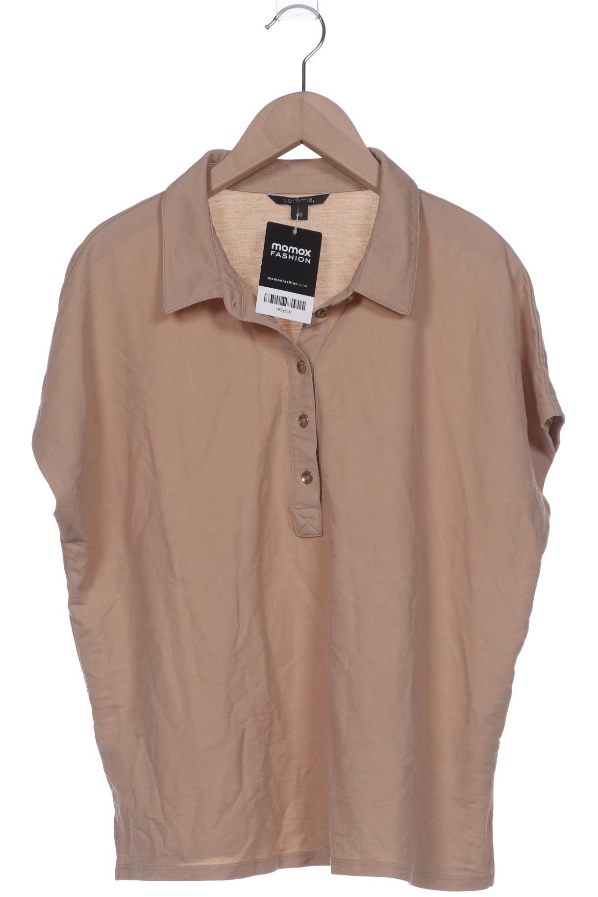 

Comma Damen Poloshirt, braun, Gr. 40