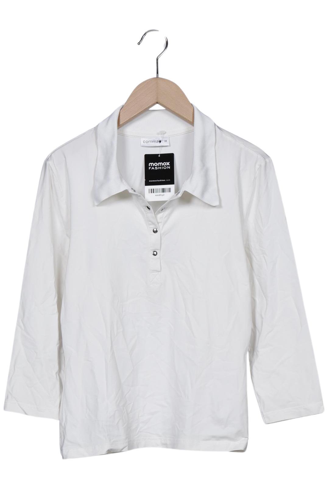 

Comma Damen Poloshirt, weiß, Gr. 38