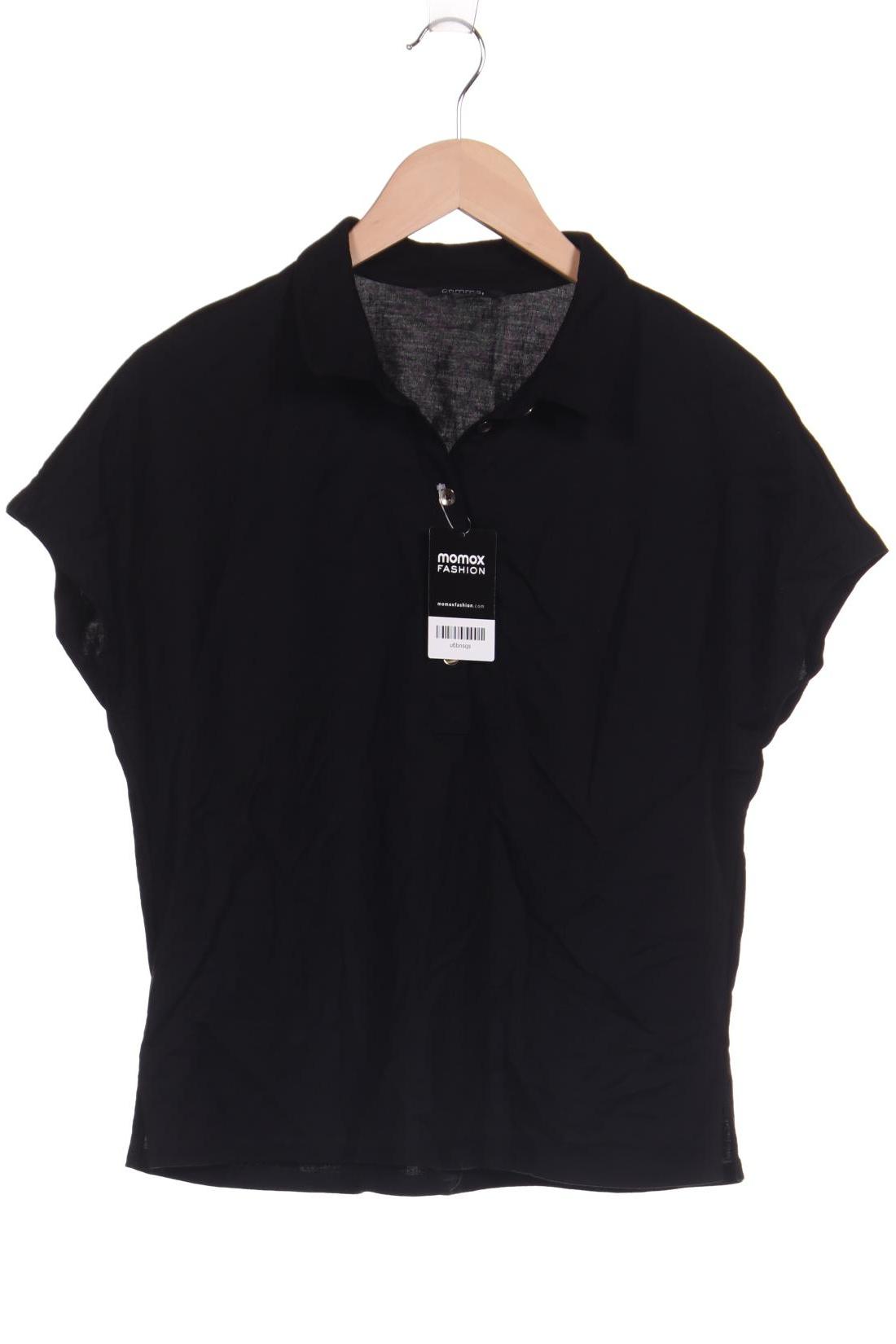 

Comma Damen Poloshirt, schwarz