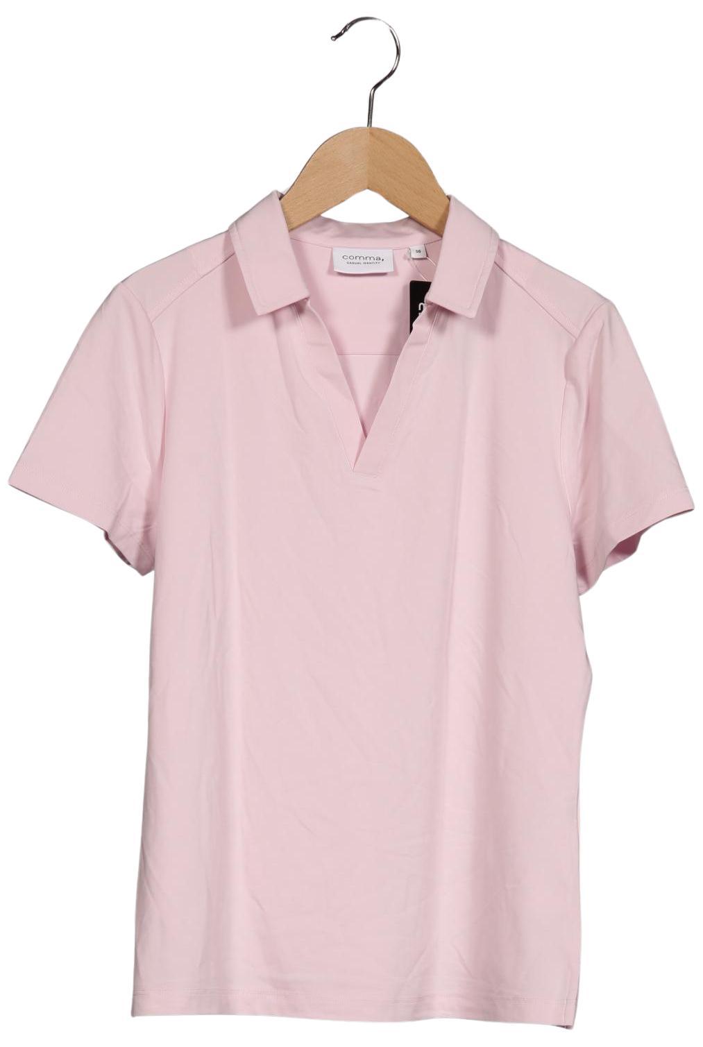 

Comma Damen Poloshirt, pink, Gr. 36