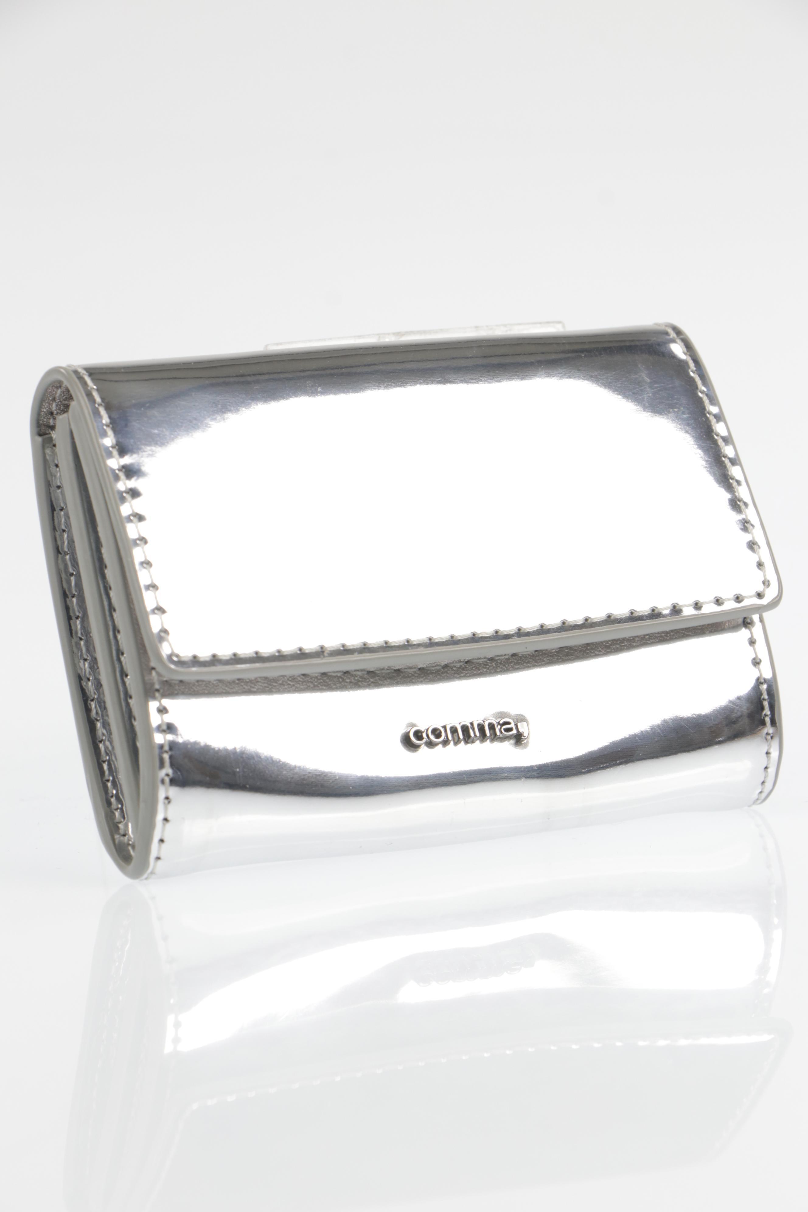 

Comma Damen Portemonnaie, silber, Gr.