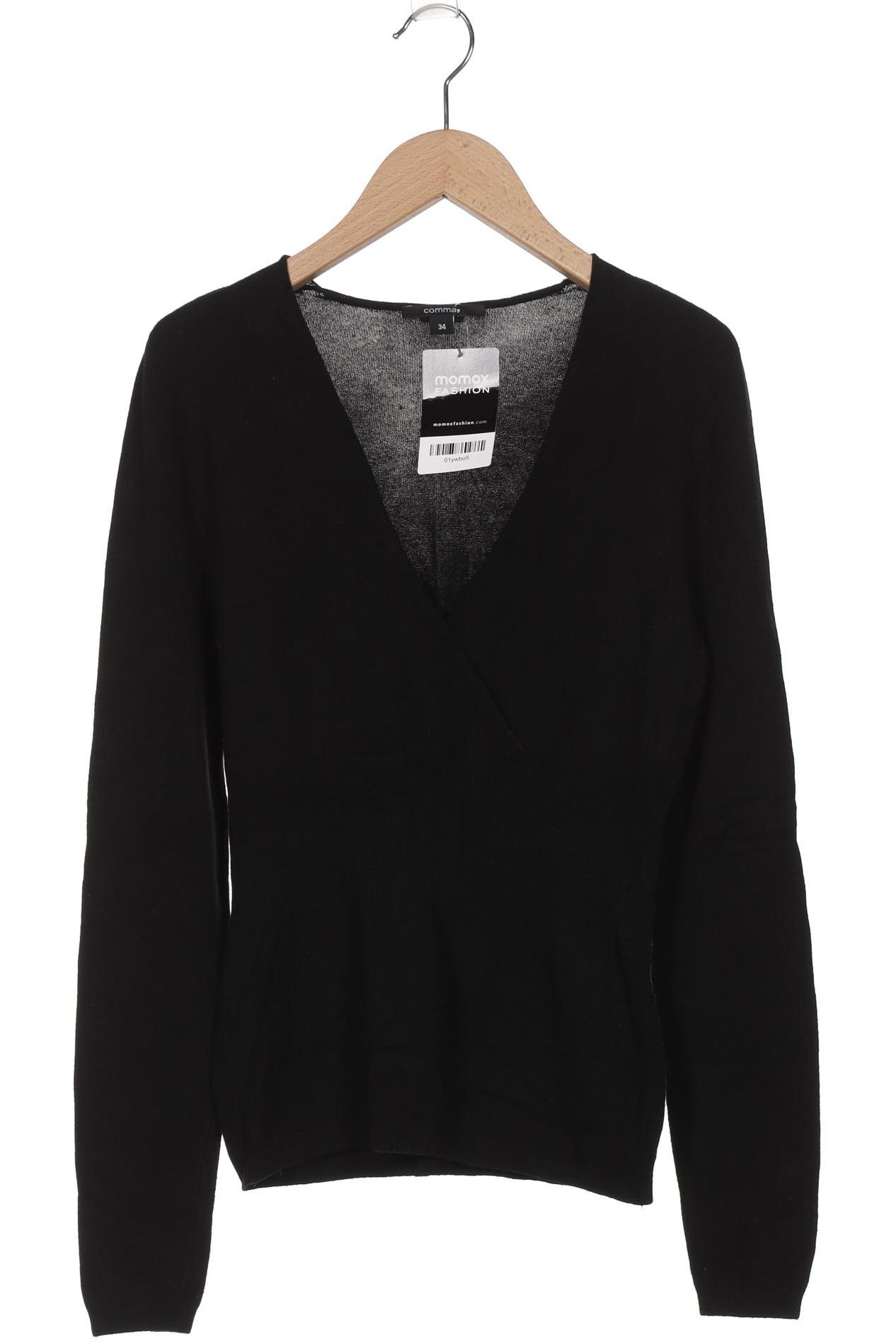 

Comma Damen Pullover, schwarz, Gr. 34