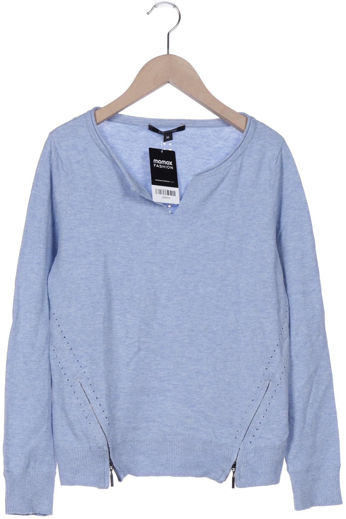 

Comma Damen Pullover, blau, Gr. 36