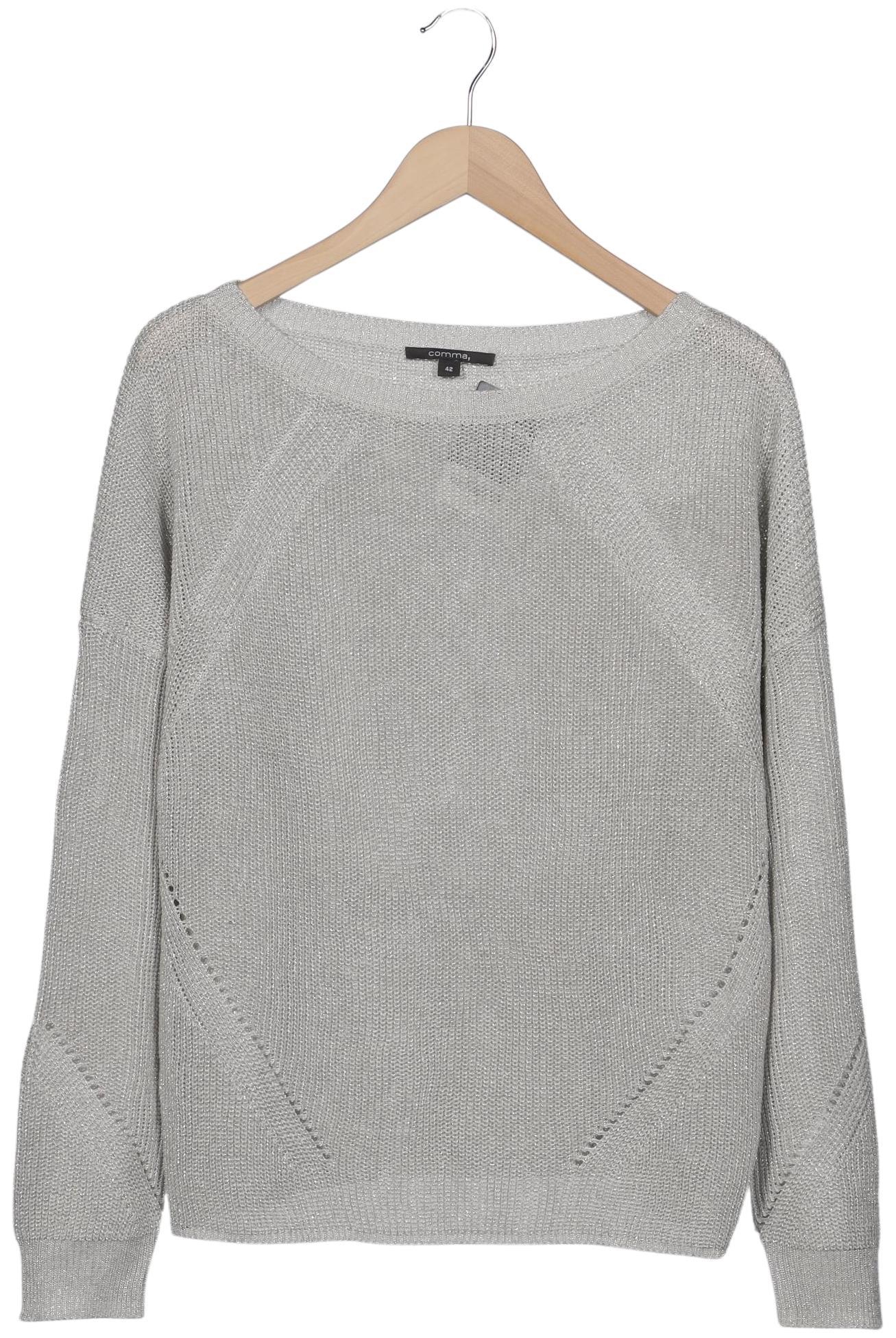 

Comma Damen Pullover, grau, Gr. 42