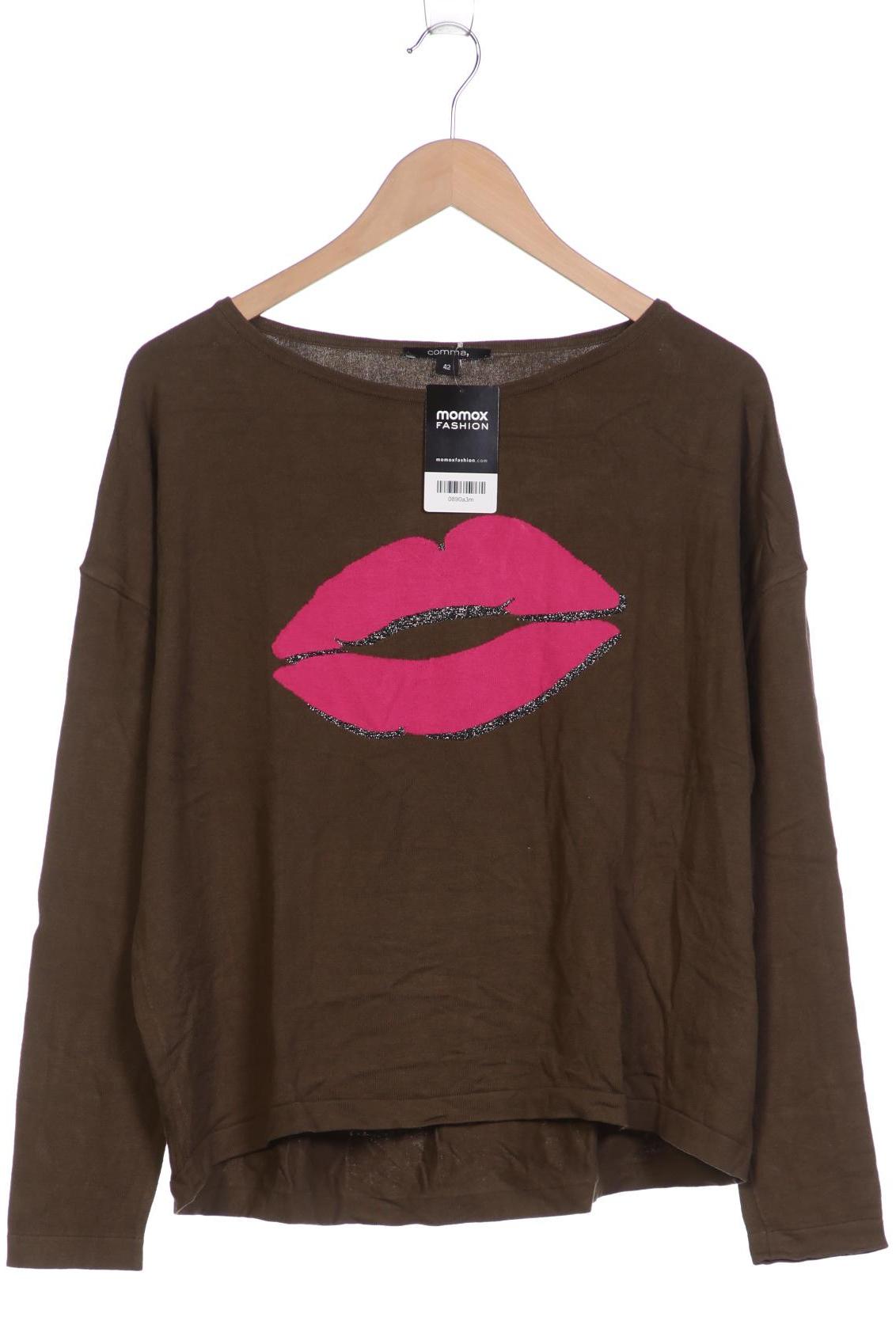 

Comma Damen Pullover, grün, Gr. 42