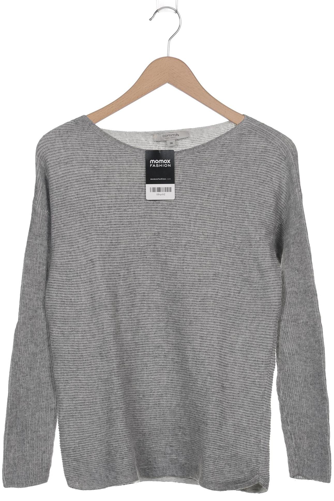 

Comma Damen Pullover, grau, Gr. 36