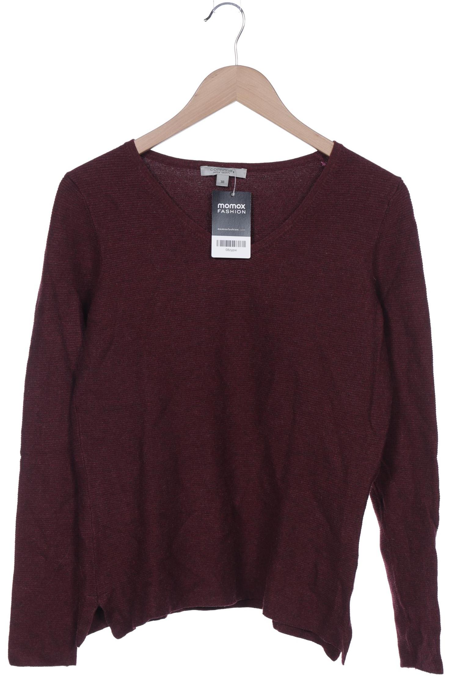 

Comma Damen Pullover, bordeaux, Gr. 38