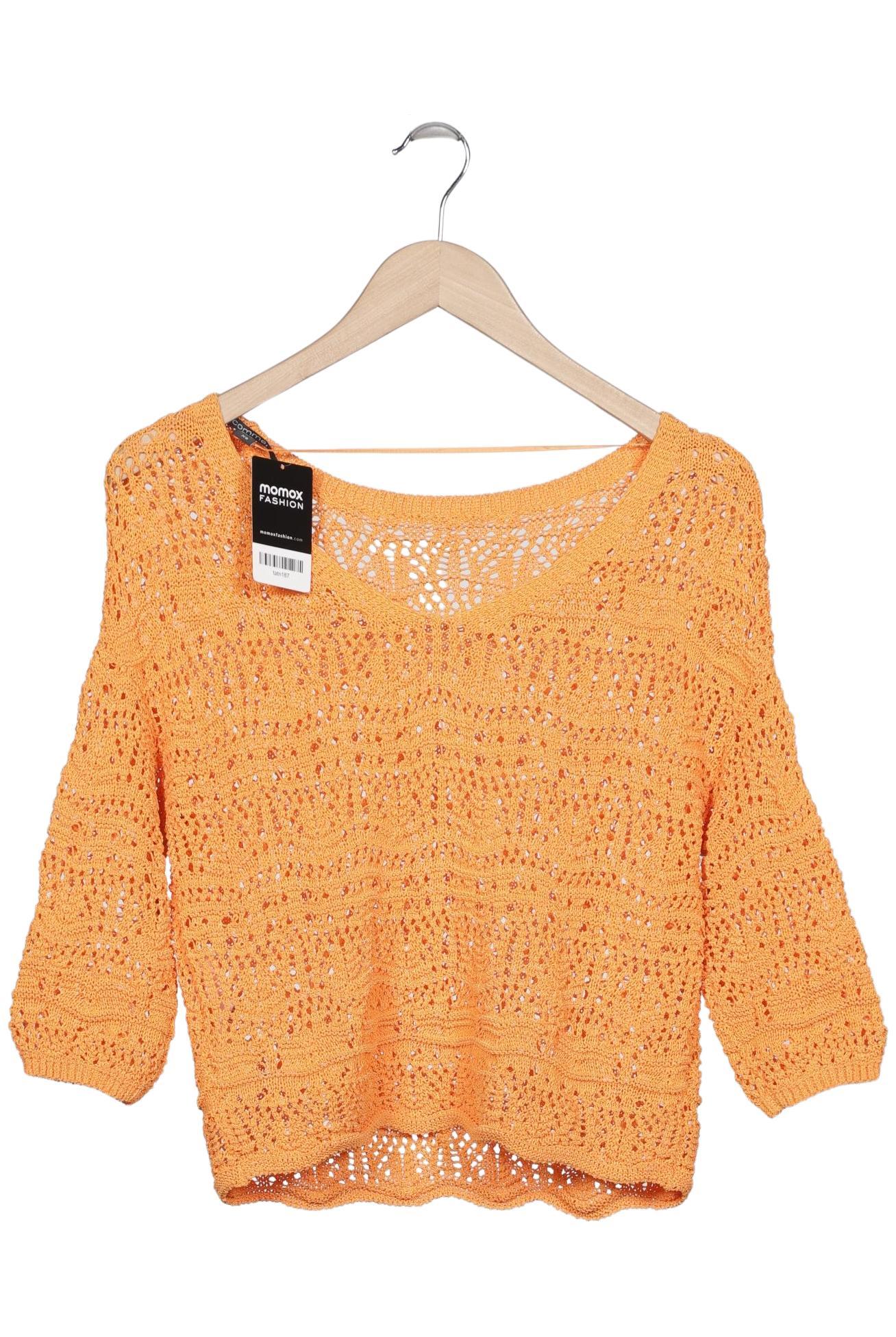

Comma Damen Pullover, orange, Gr. 34