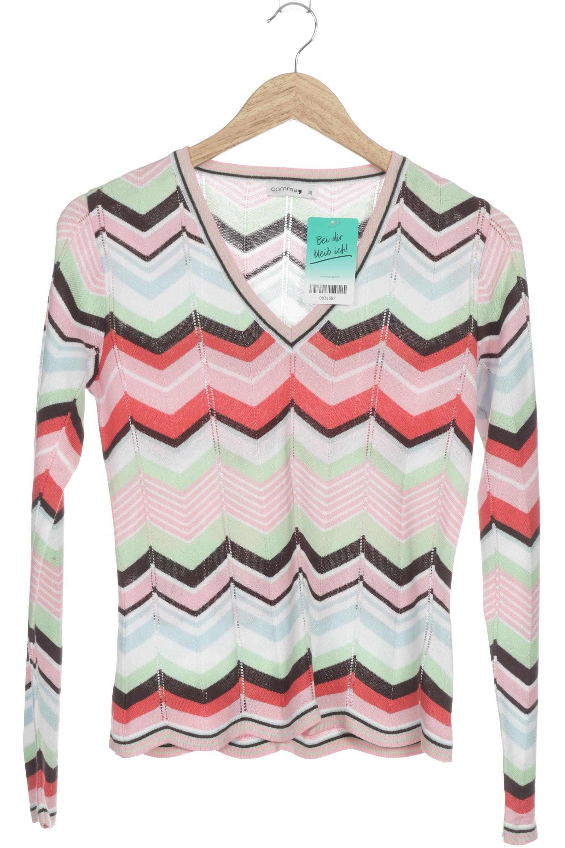 

Comma Damen Pullover, mehrfarbig, Gr. 38