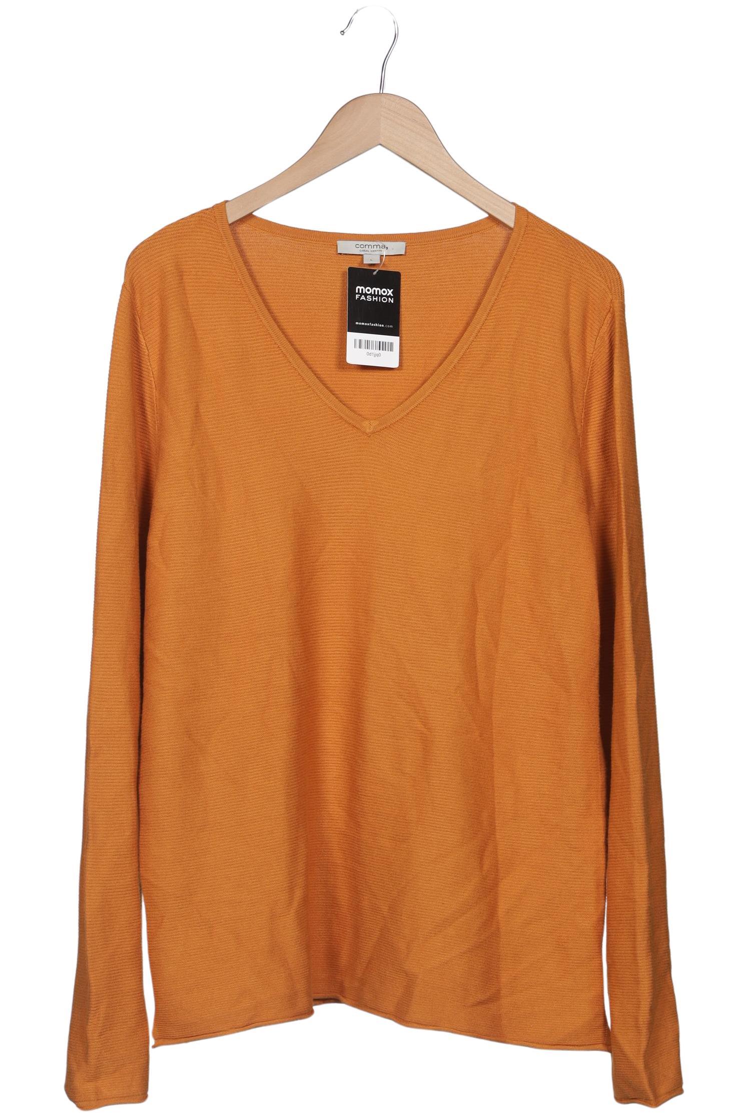 

Comma Damen Pullover, orange, Gr. 42