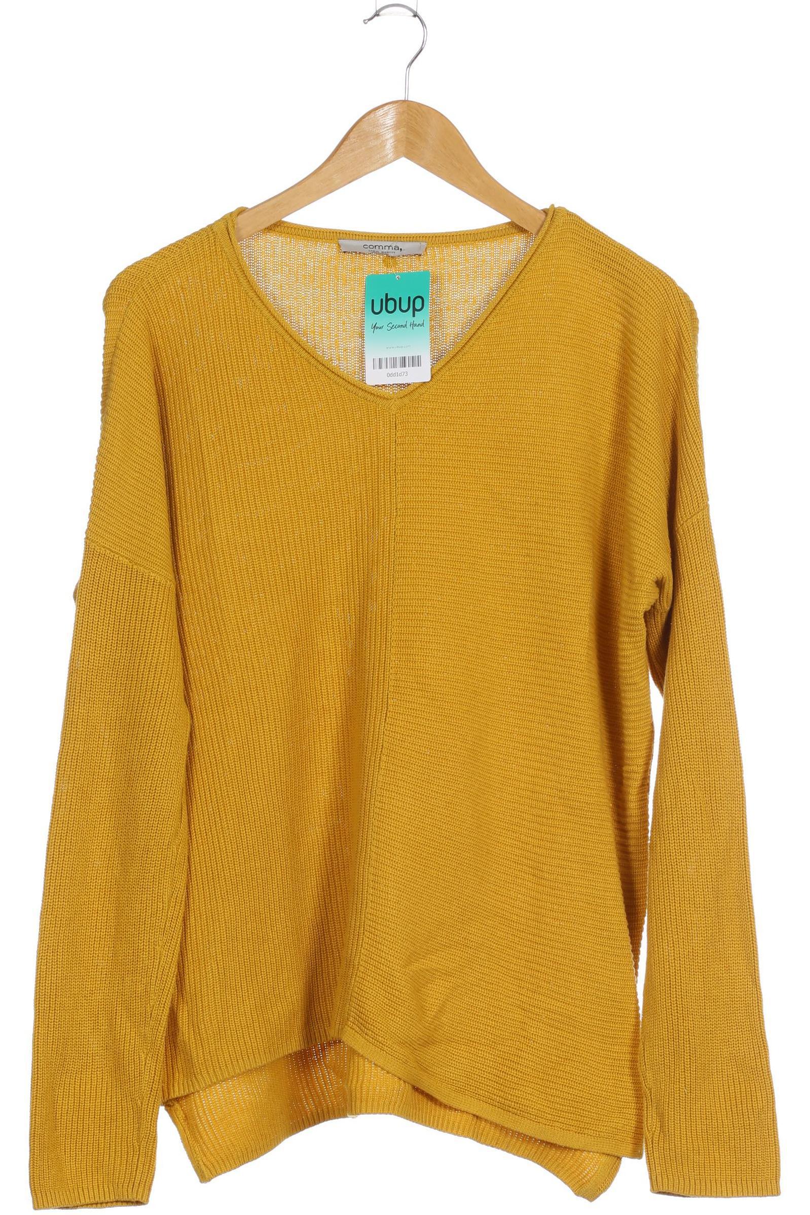 

Comma Damen Pullover, gelb, Gr.
