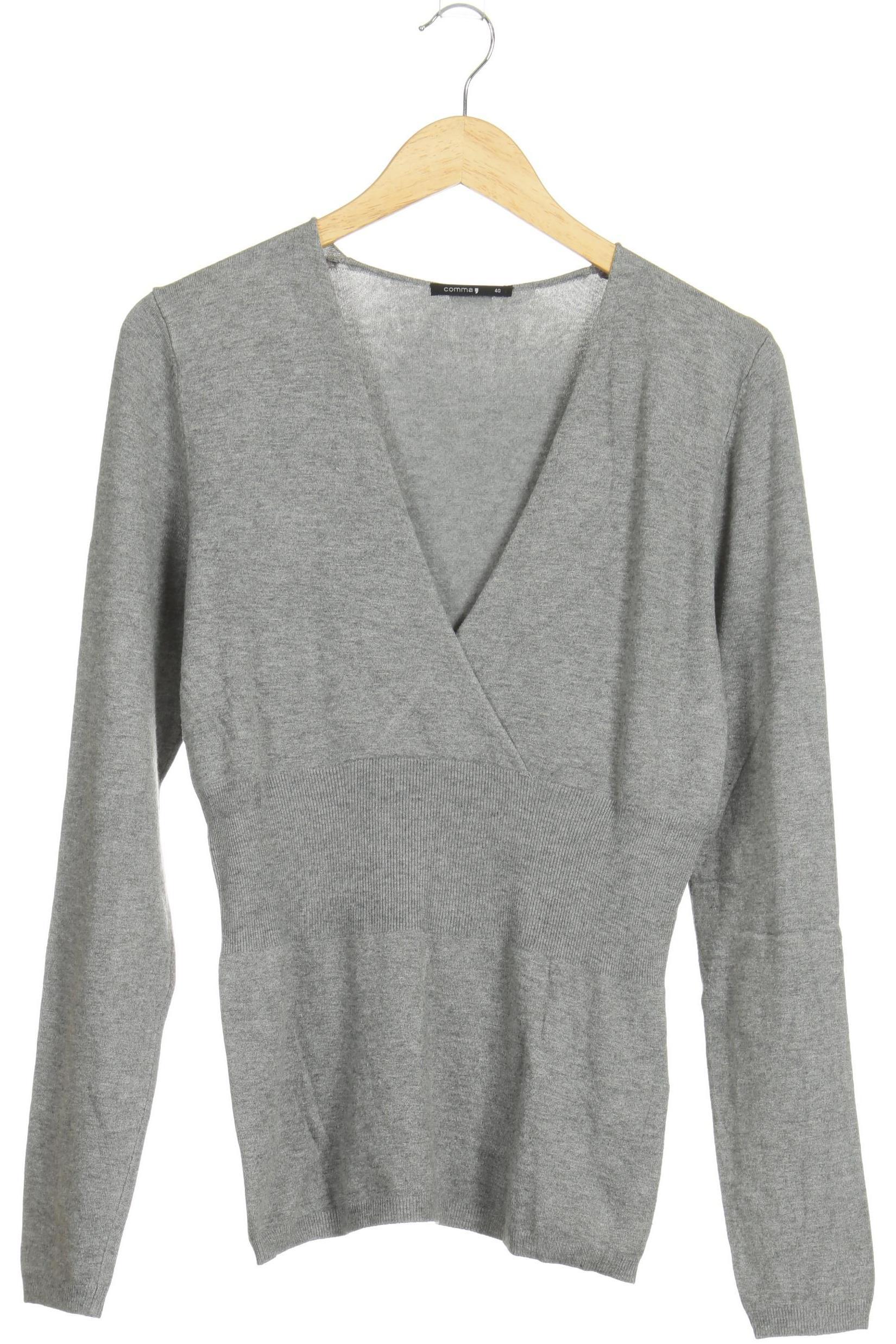 

Comma Damen Pullover, grau, Gr. 40