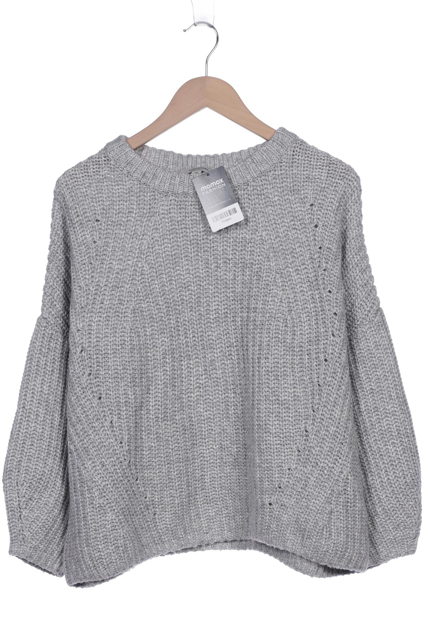

Comma Damen Pullover, grau