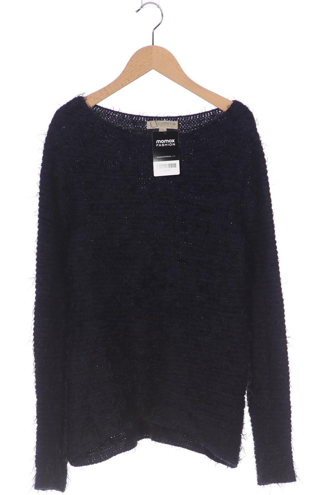 

Comma Damen Pullover, marineblau, Gr. 38