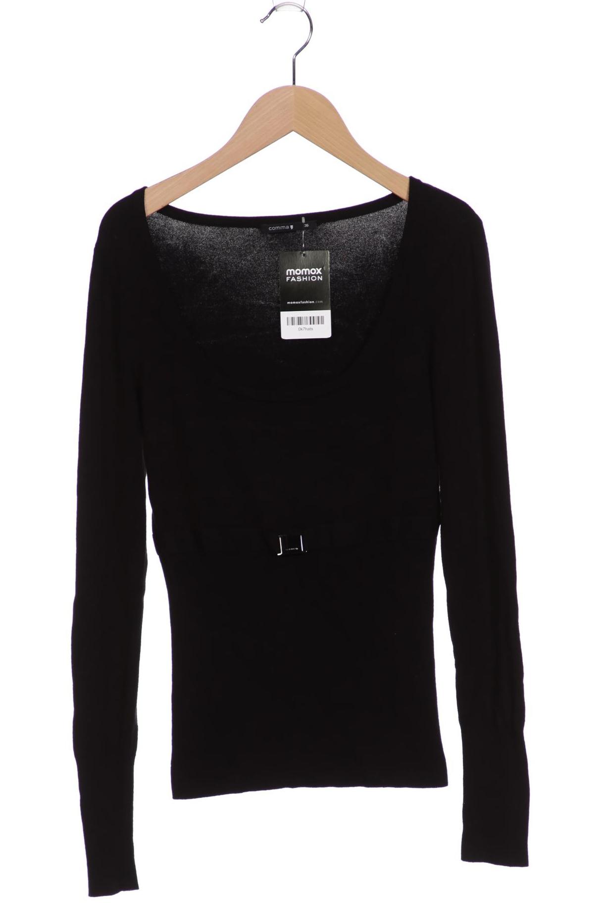 

Comma Damen Pullover, schwarz