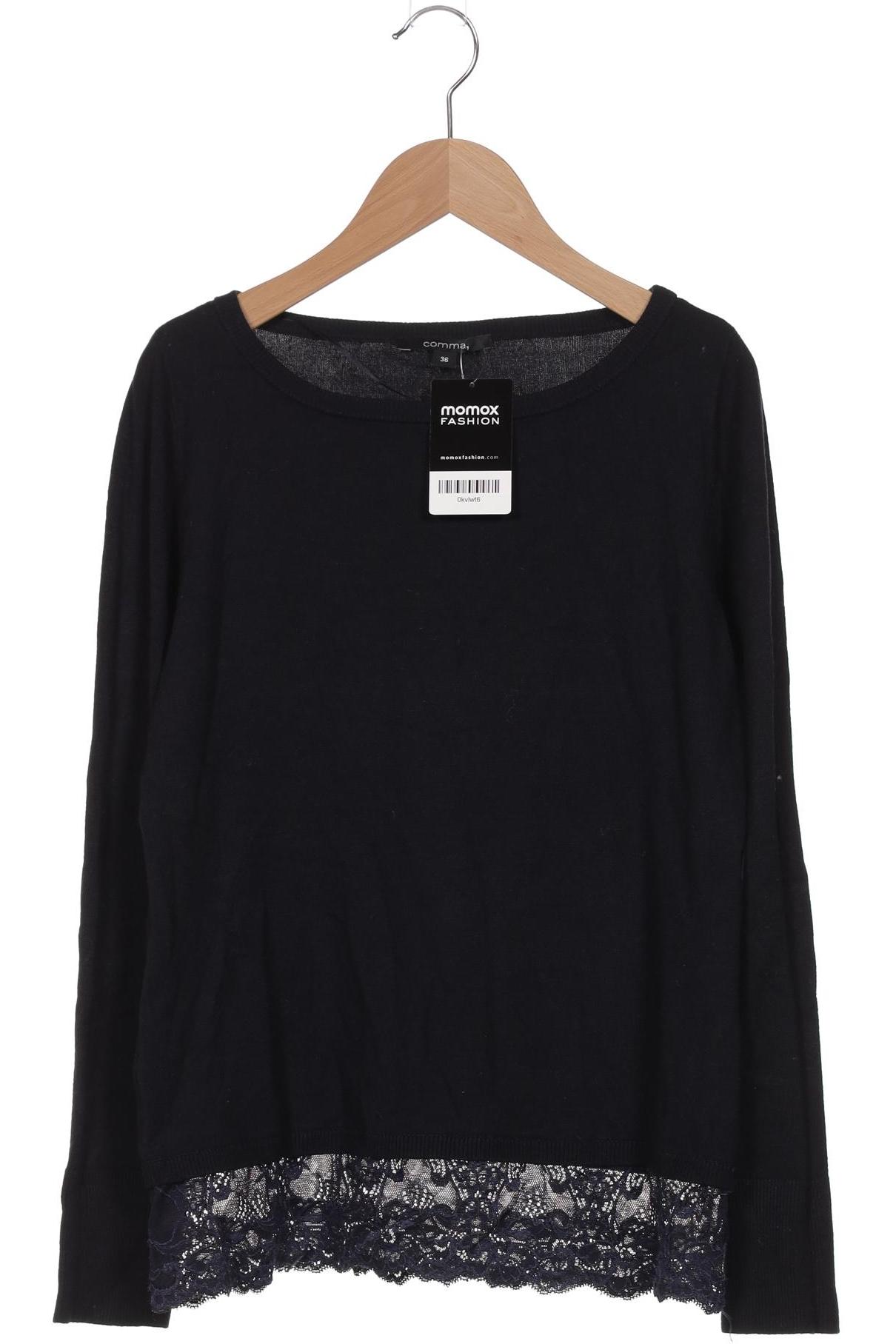

Comma Damen Pullover, marineblau, Gr. 36