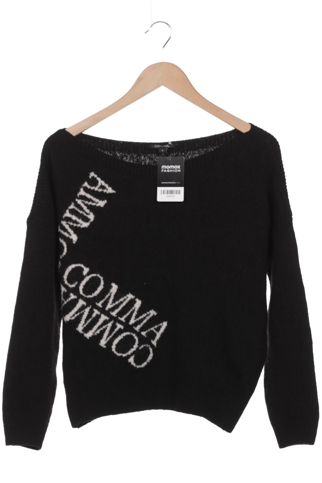 

Comma Damen Pullover, schwarz, Gr. 36