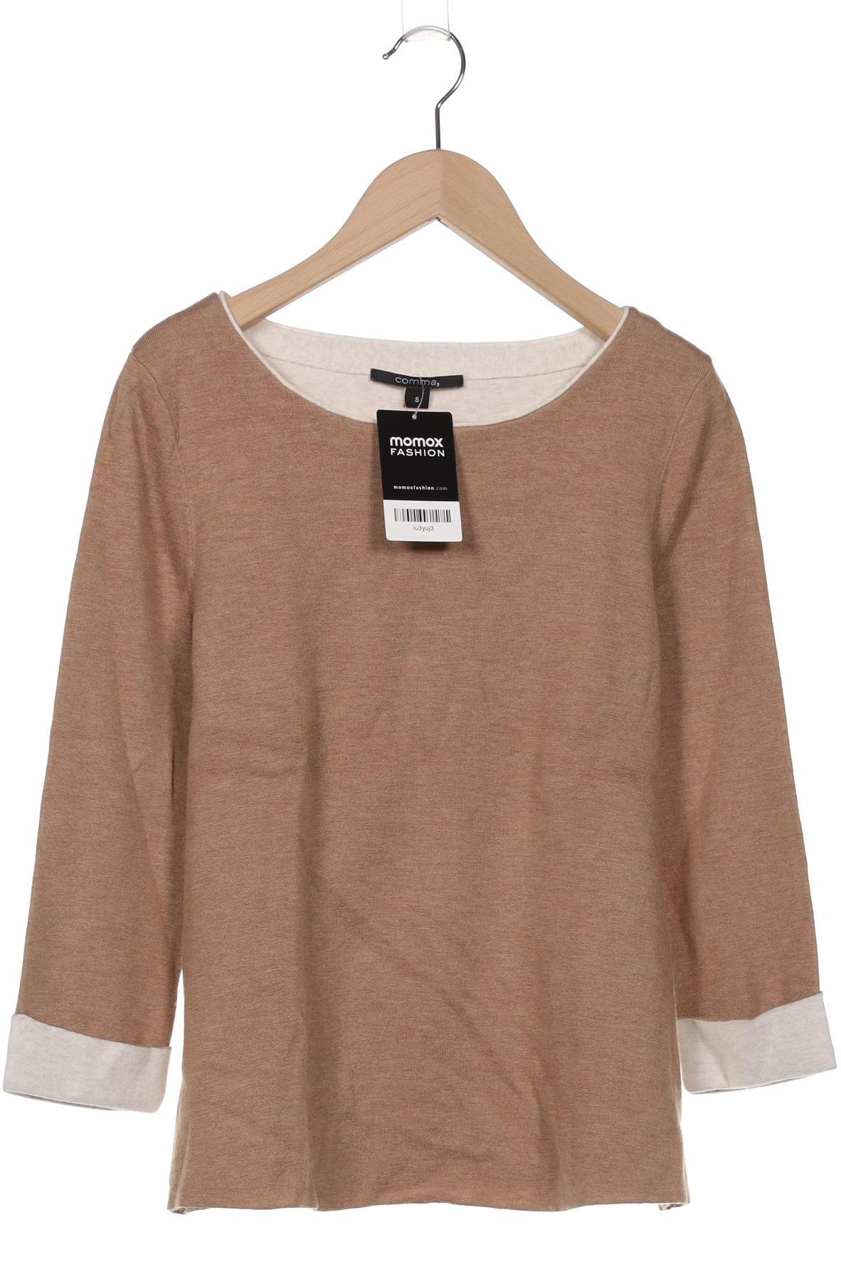 

Comma Damen Pullover, beige, Gr. 36