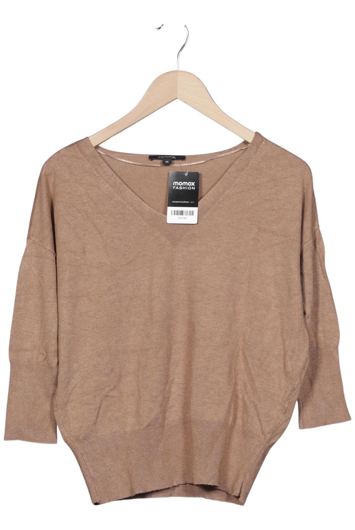

Comma Damen Pullover, braun, Gr. 36
