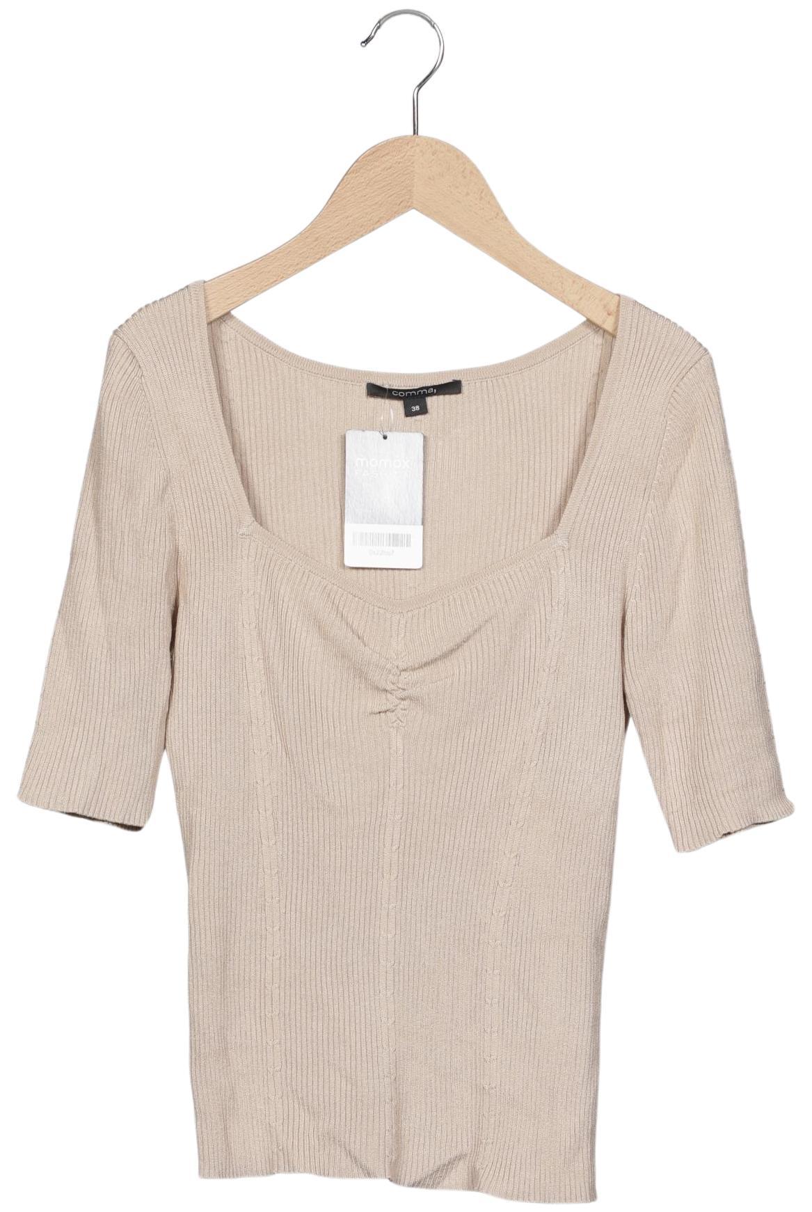 

Comma Damen Pullover, beige, Gr. 38