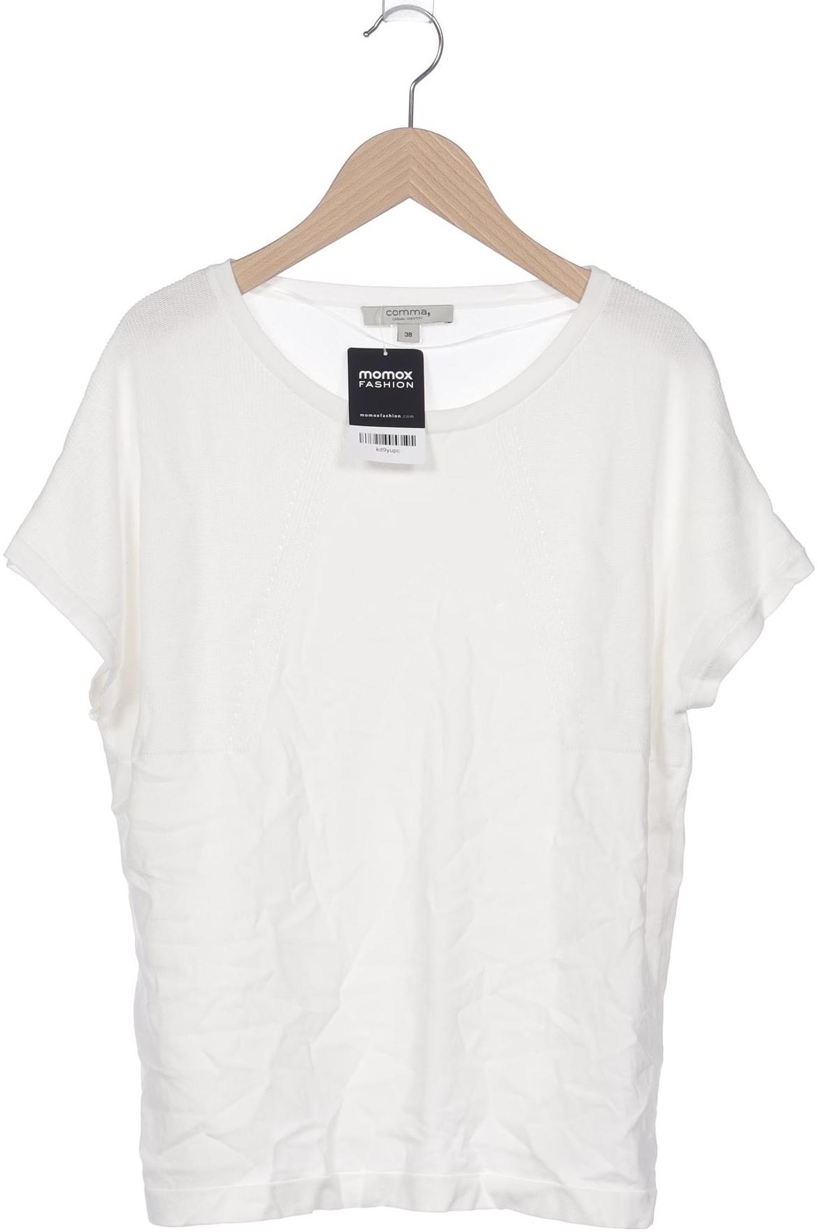 

Comma Damen Pullover, weiß, Gr. 38